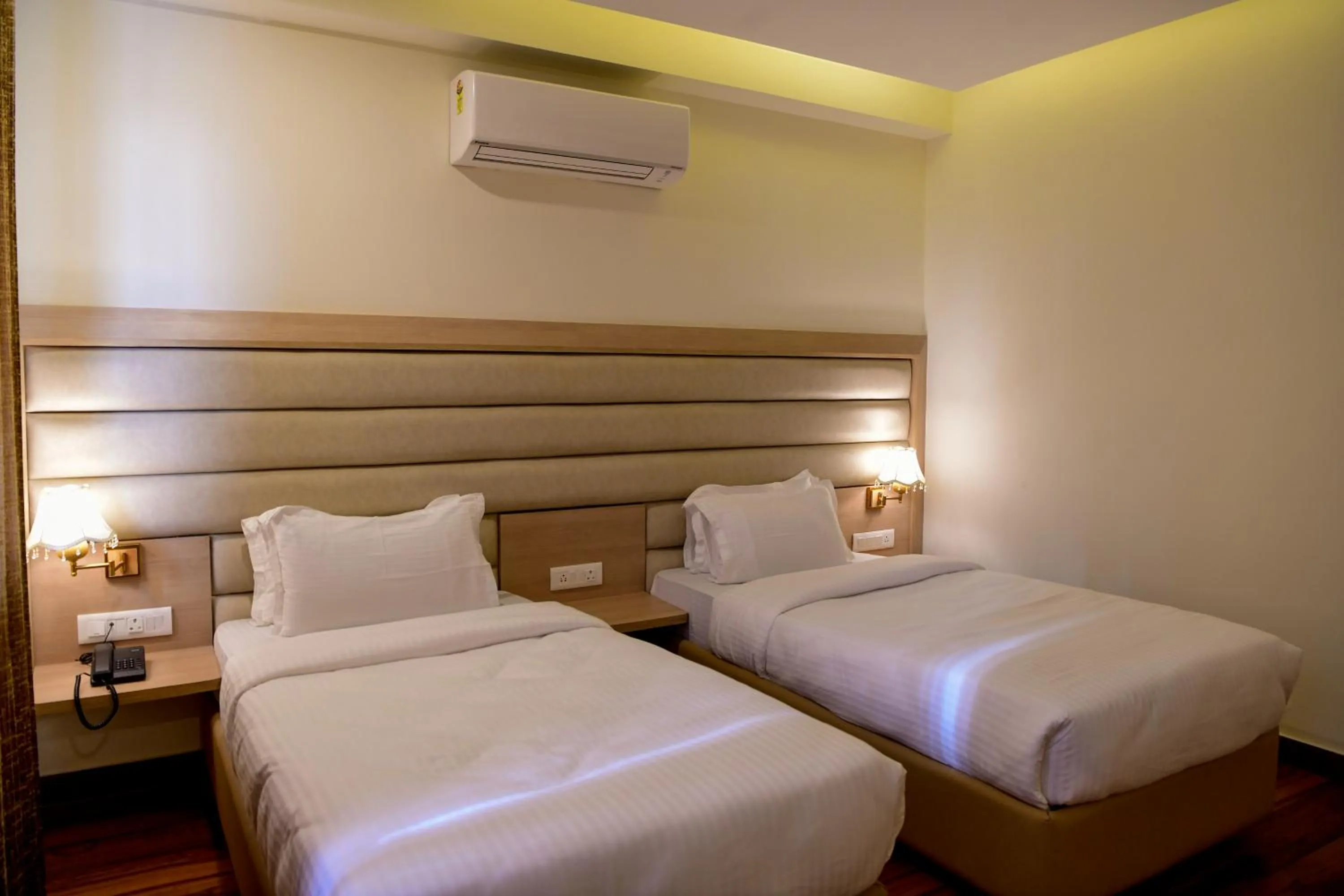 Bedroom, Bed in Hotel White Rock By The Solitaire Hospitality