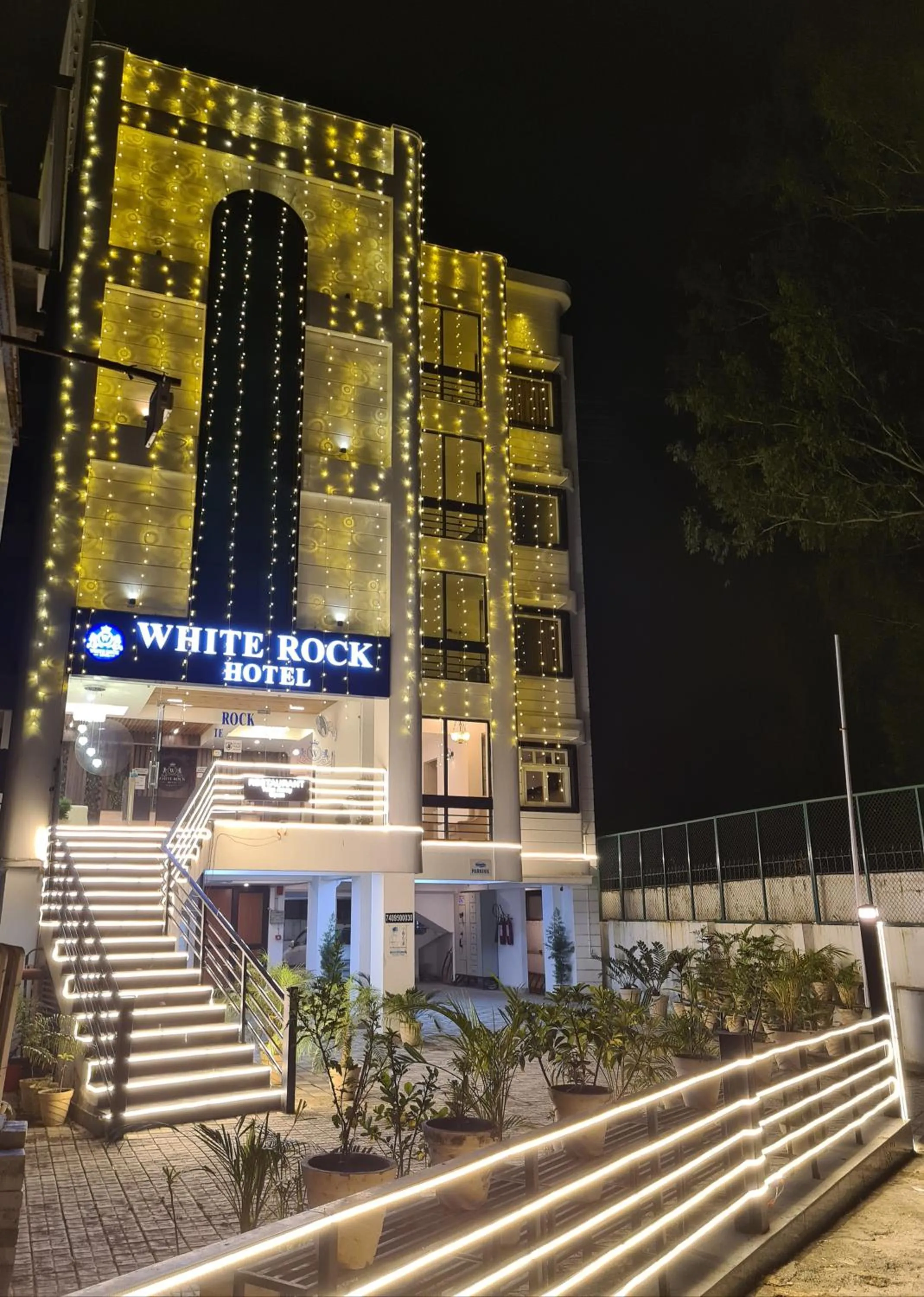 Facade/entrance in Hotel White Rock By The Solitaire Hospitality