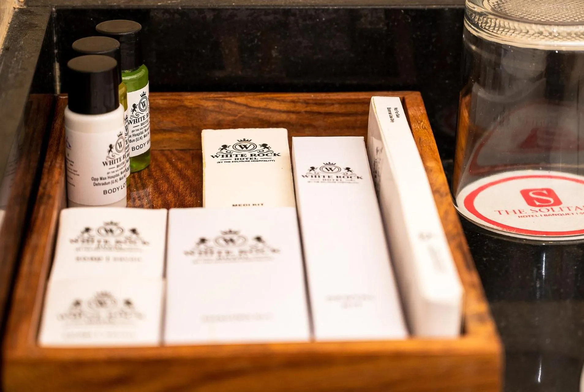 Bathroom in Hotel White Rock By The Solitaire Hospitality