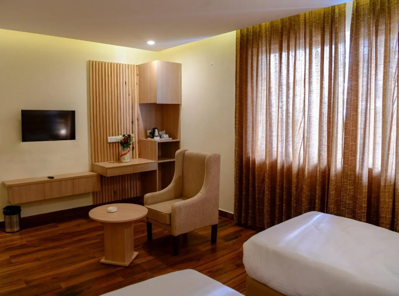 Communal lounge/ TV room, Bed in Hotel White Rock By The Solitaire Hospitality