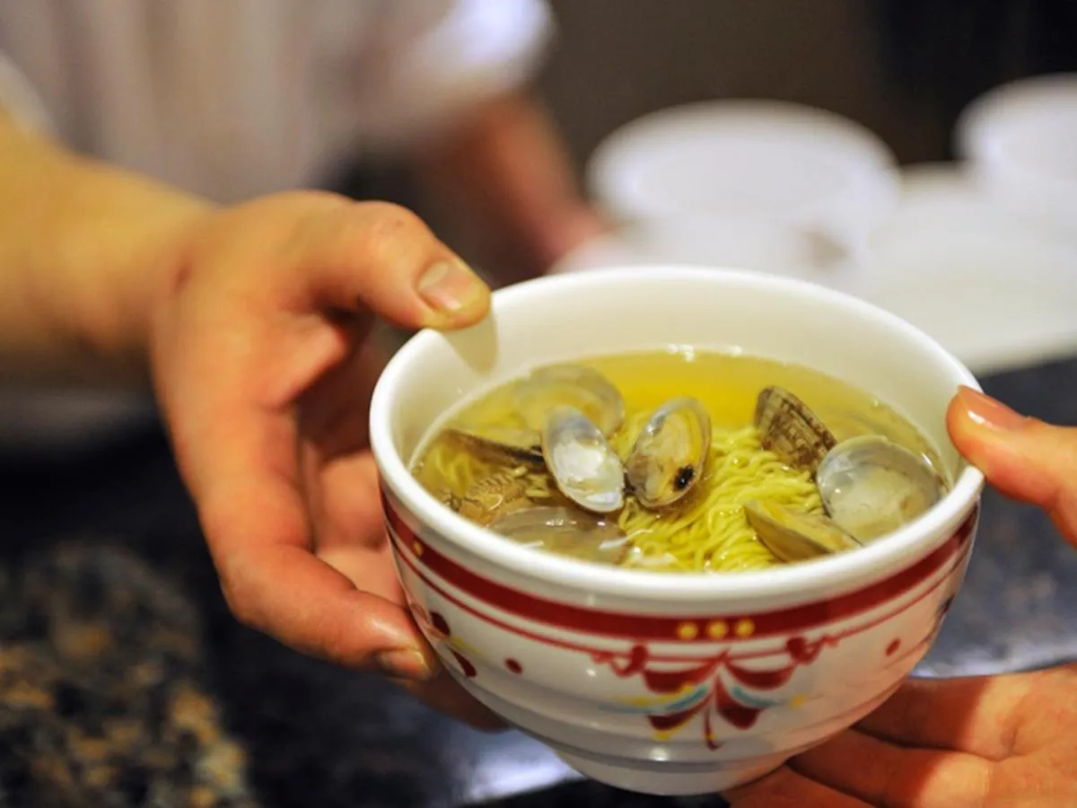 Dinner in Ryugujo Spa Hotel Mikazuki Ryugutei