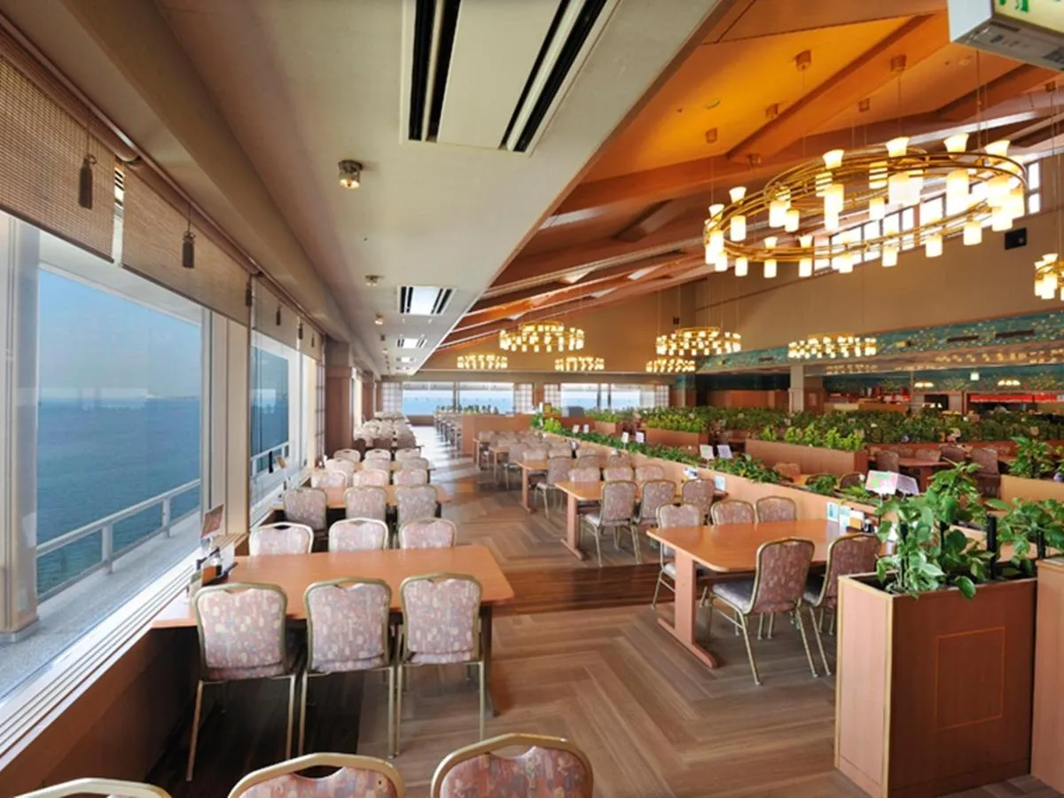 Restaurant/places to eat in Ryugujo Spa Hotel Mikazuki Ryugutei