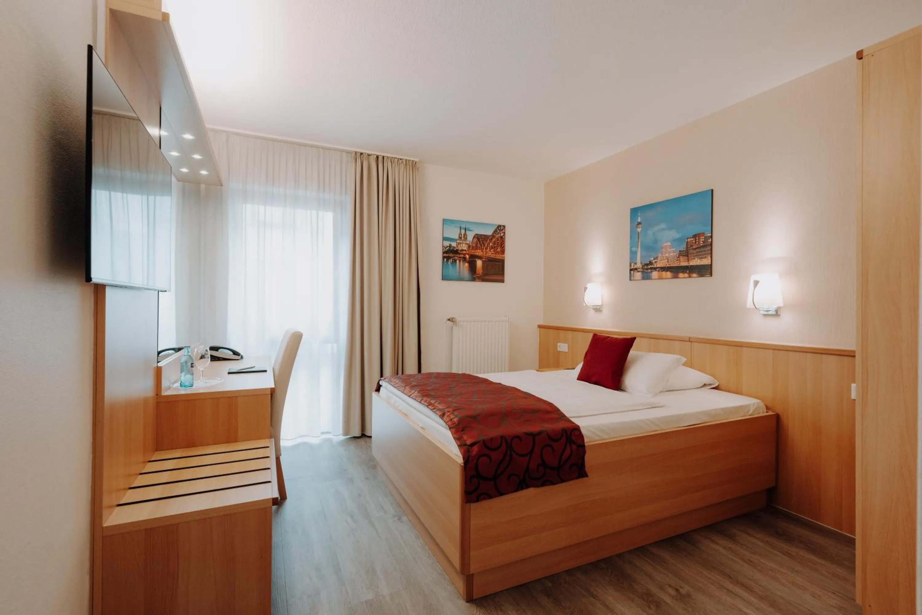 Photo of the whole room, Bed in Hotel am Wald