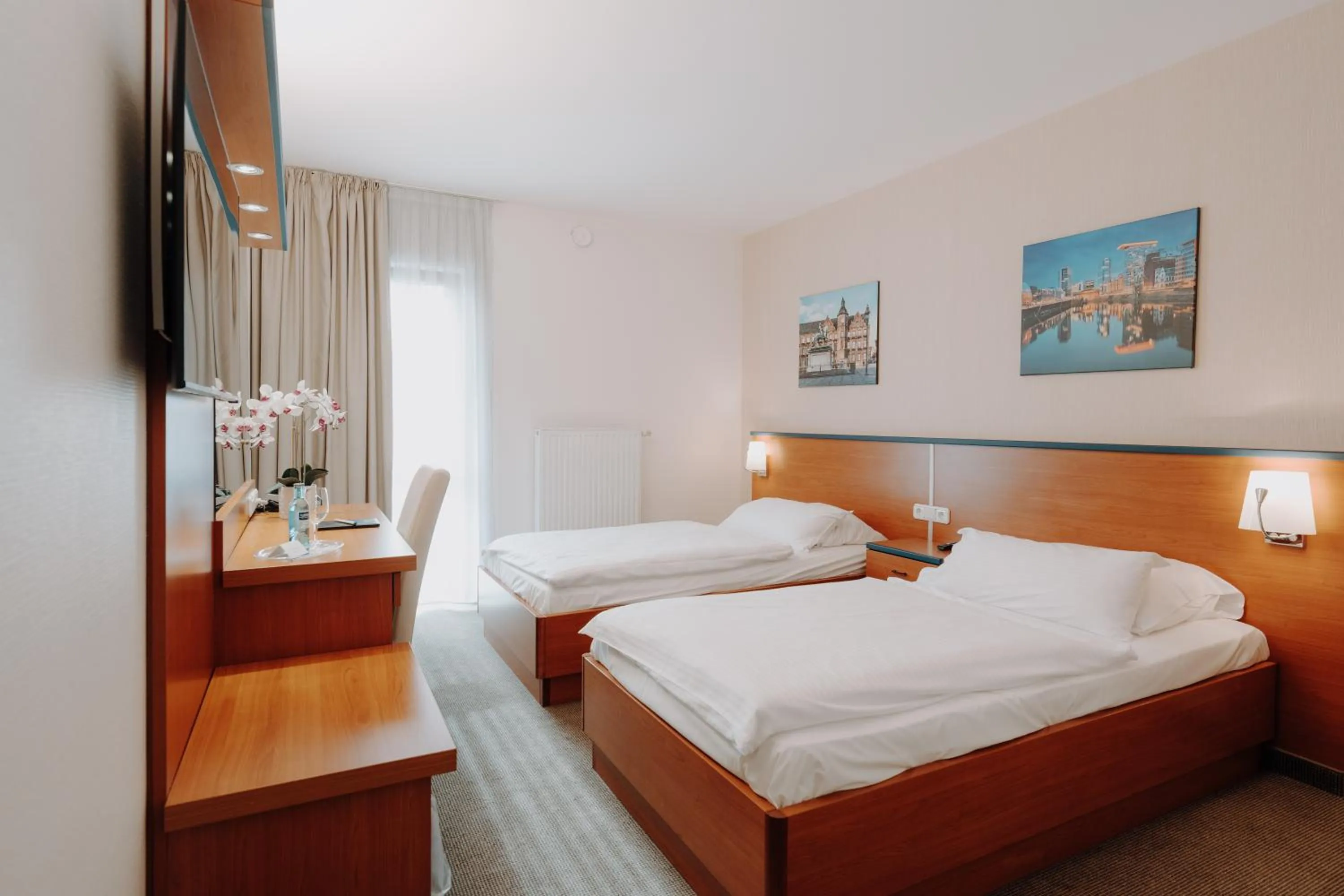 Photo of the whole room, Bed in Hotel am Wald