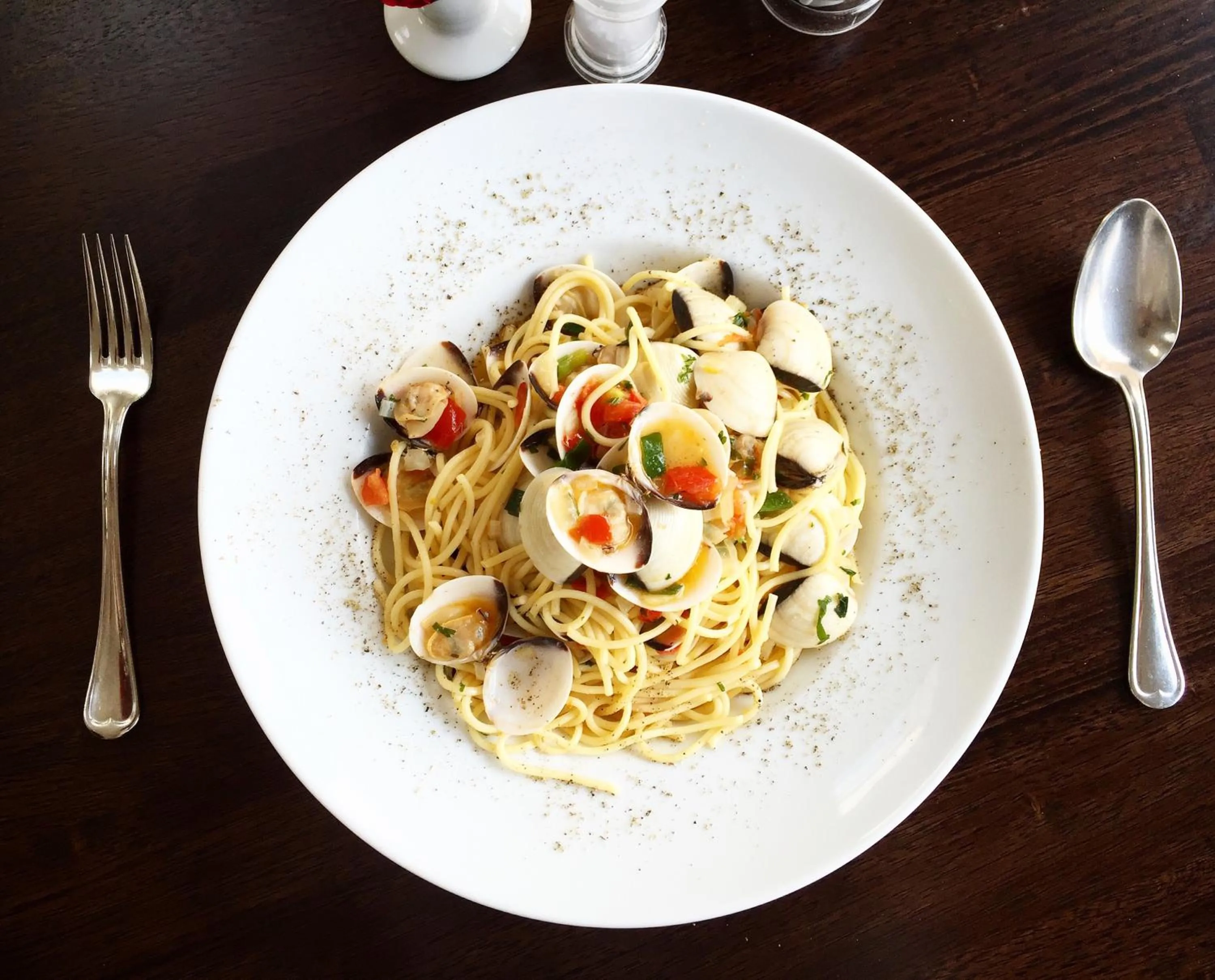Food close-up in Hotel am Wald