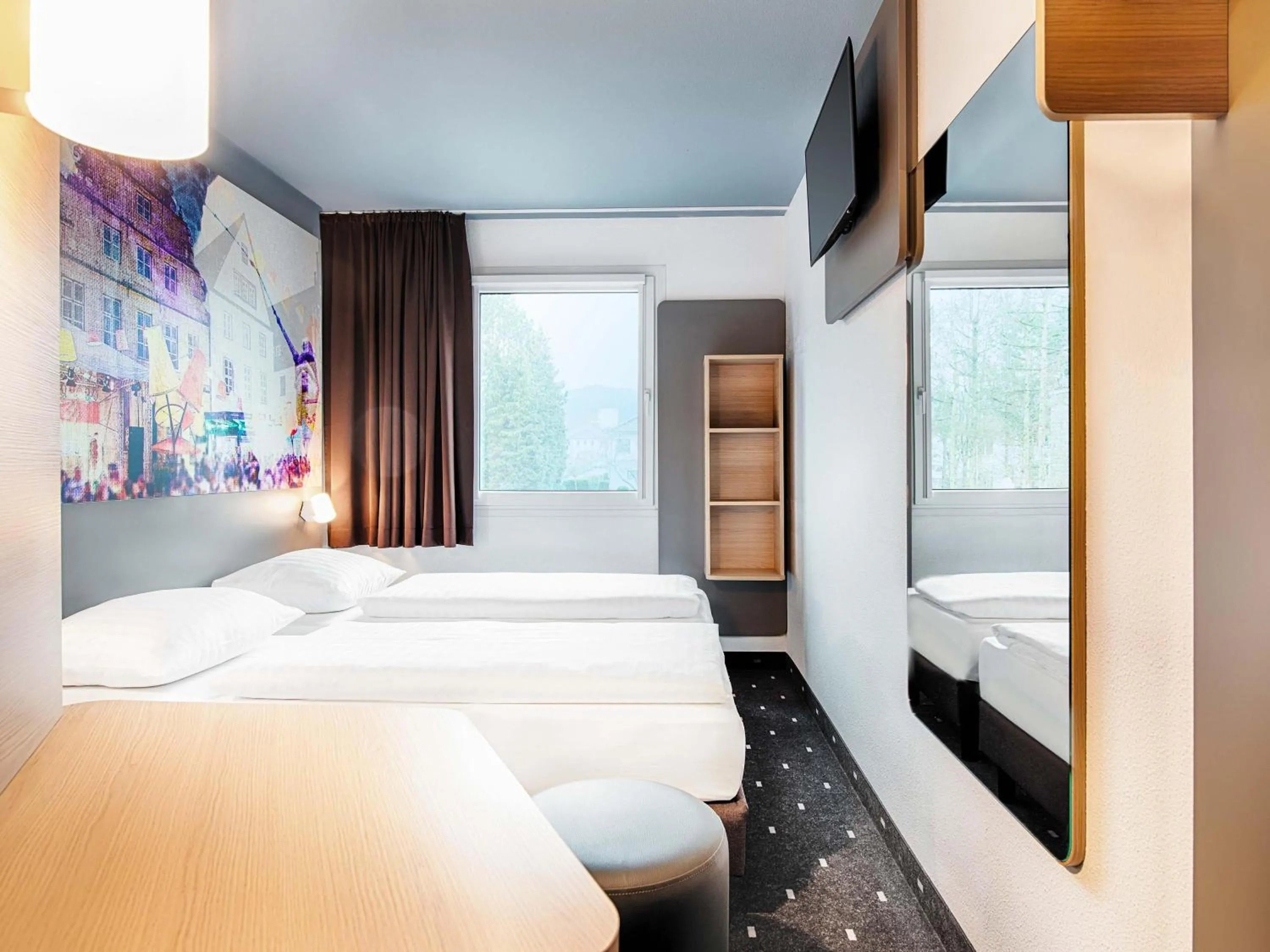 Bed in B&B Hotel Bielefeld-Ost