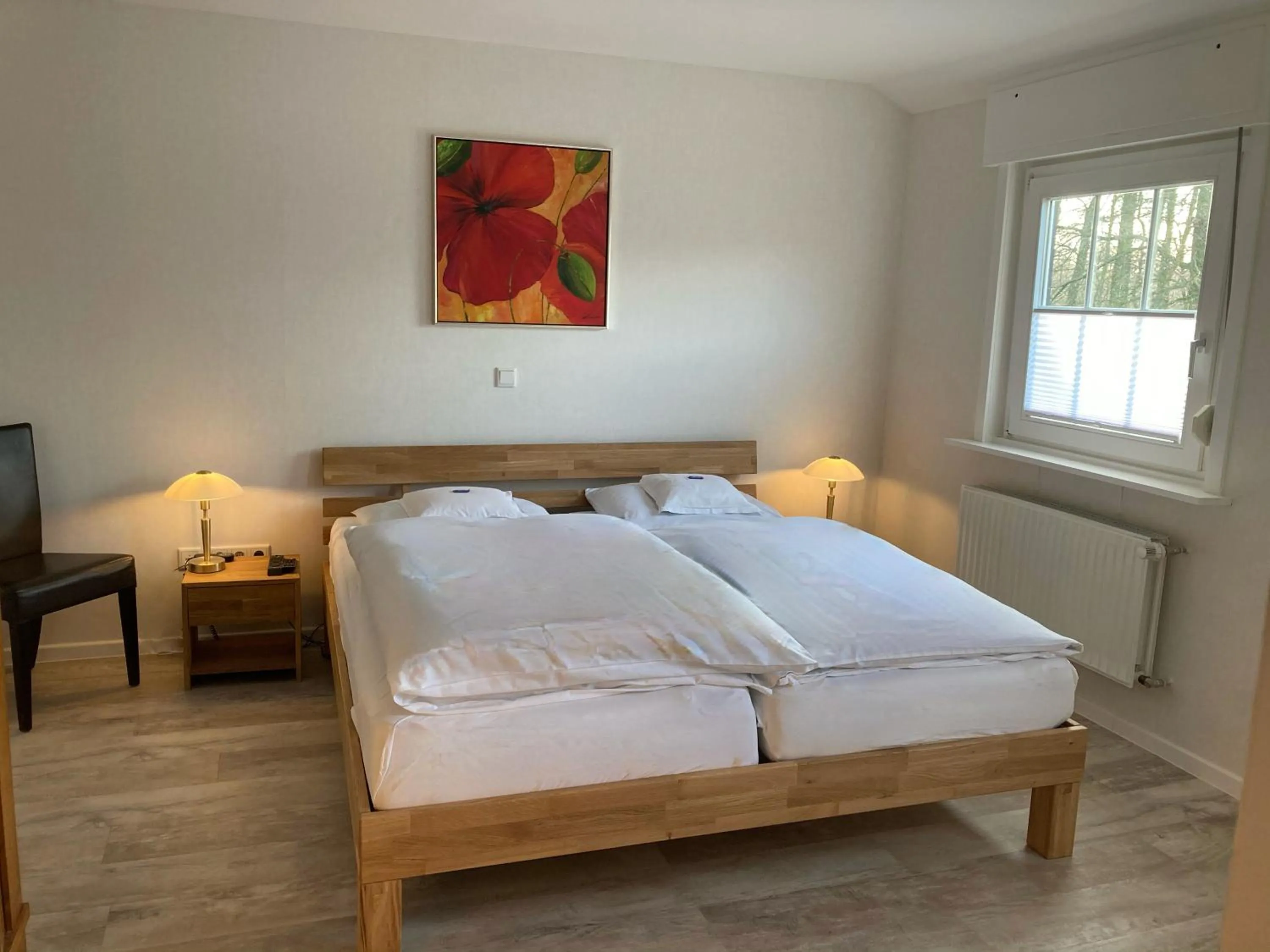 Bed in Hotel Wintersmühle