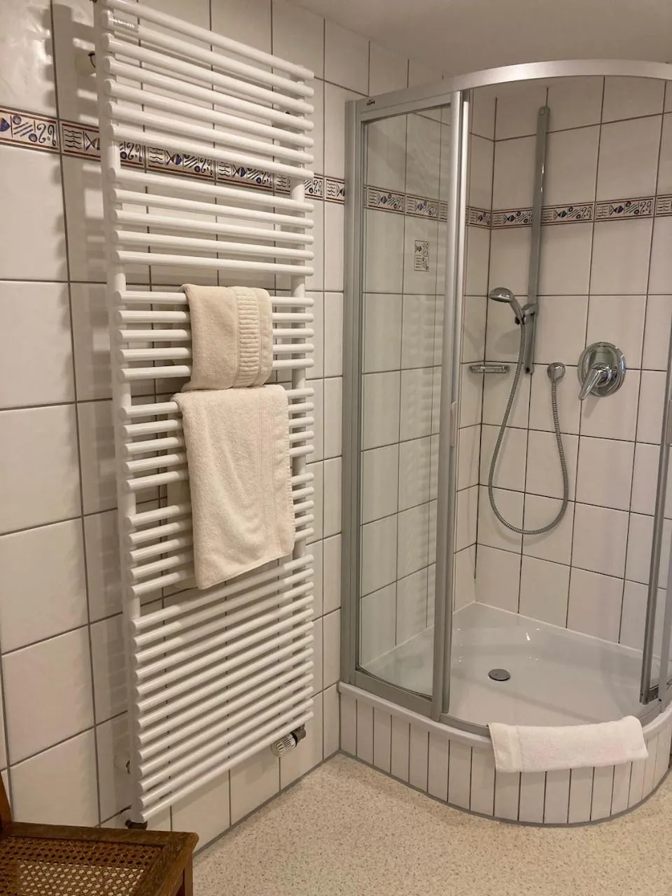 Shower in Hotel Wintersmühle