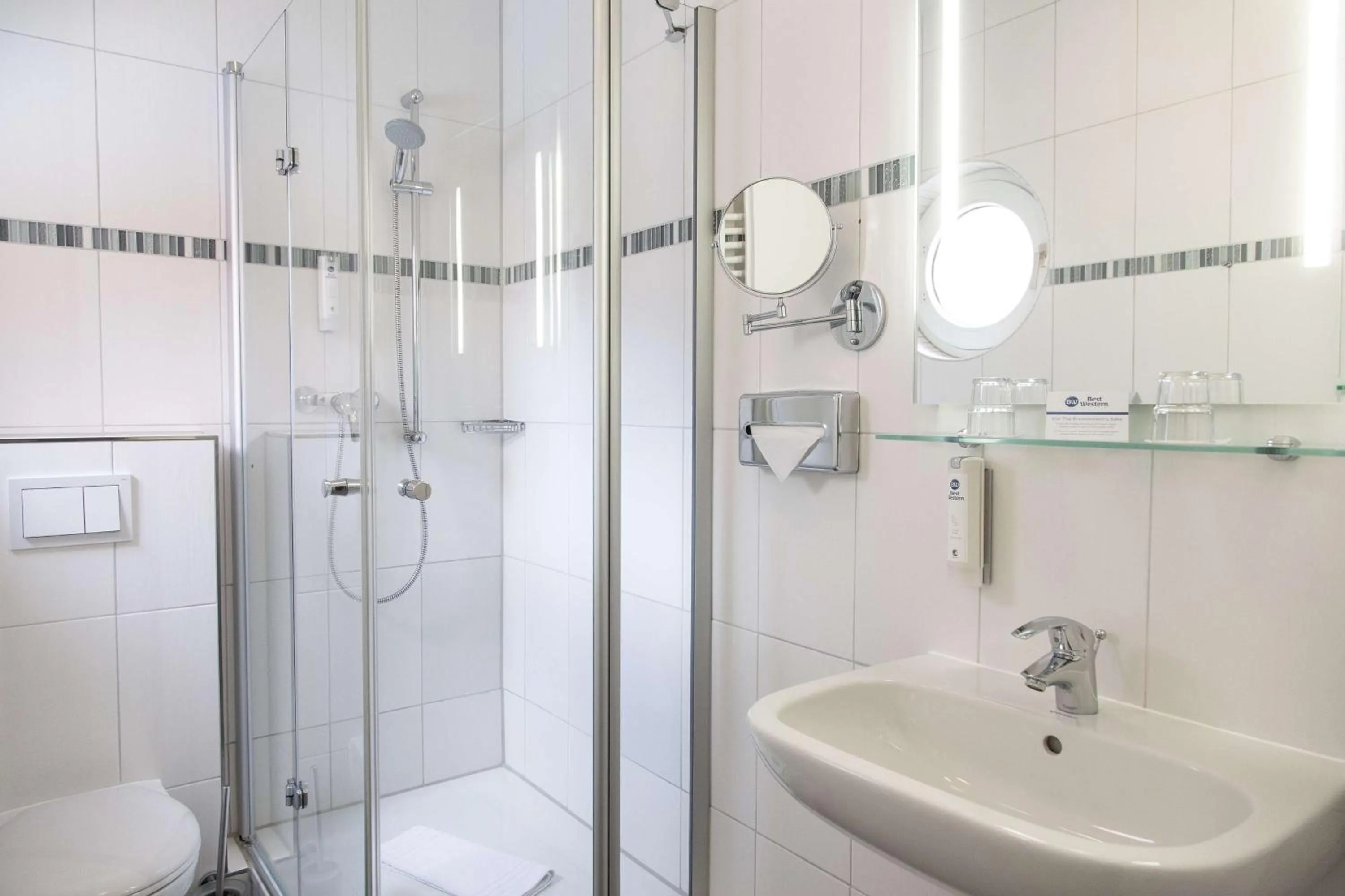 Bathroom in Best Western Hotel Heide