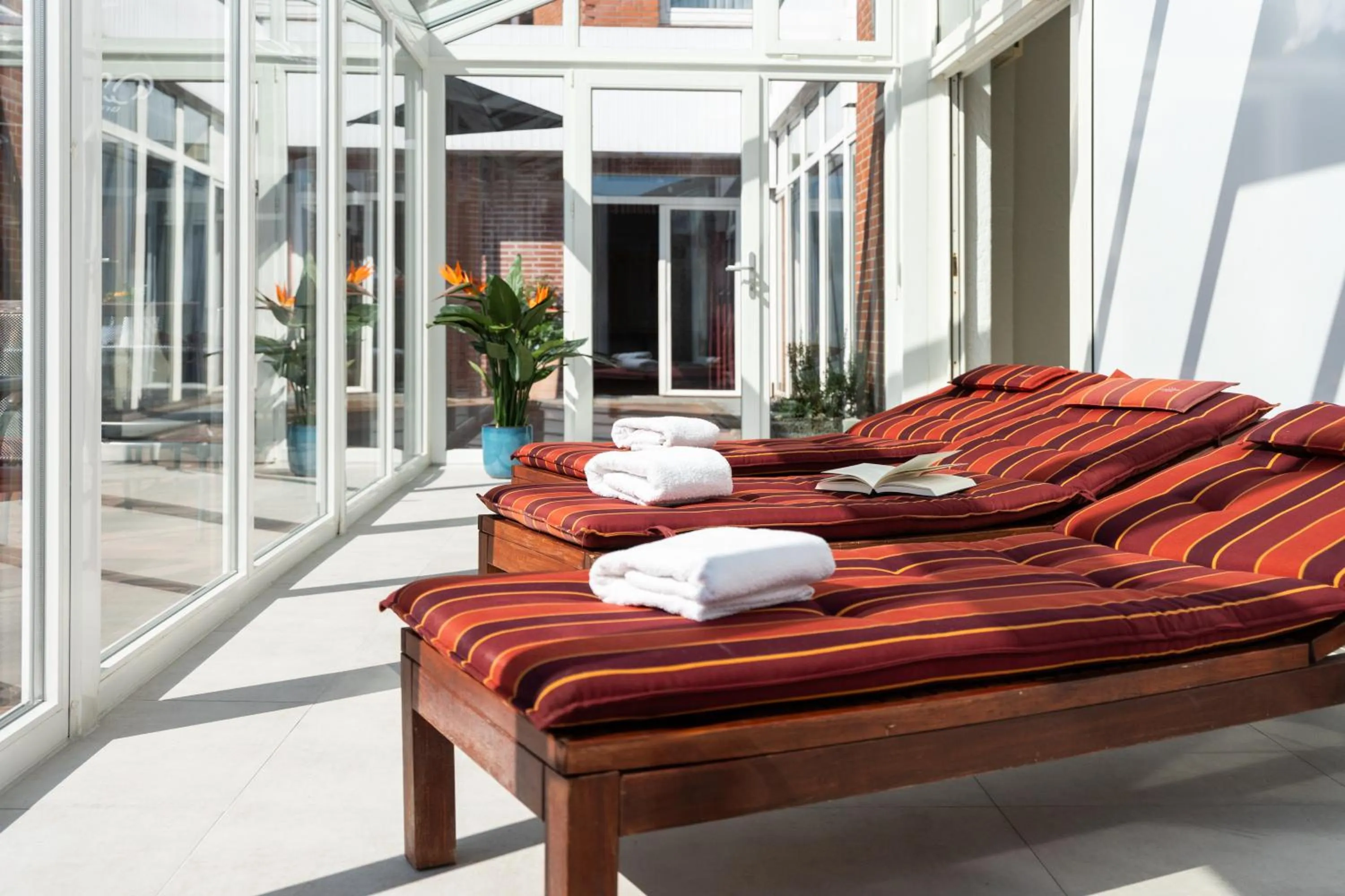 Balcony/Terrace in Best Western Hotel Heide