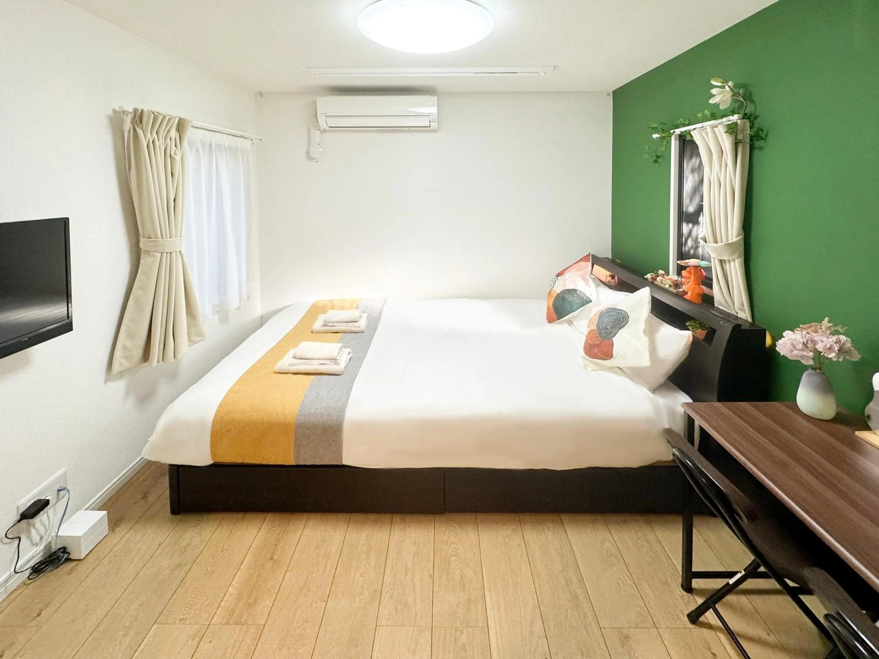 Bed in nestay inn tokyo kagurazaka