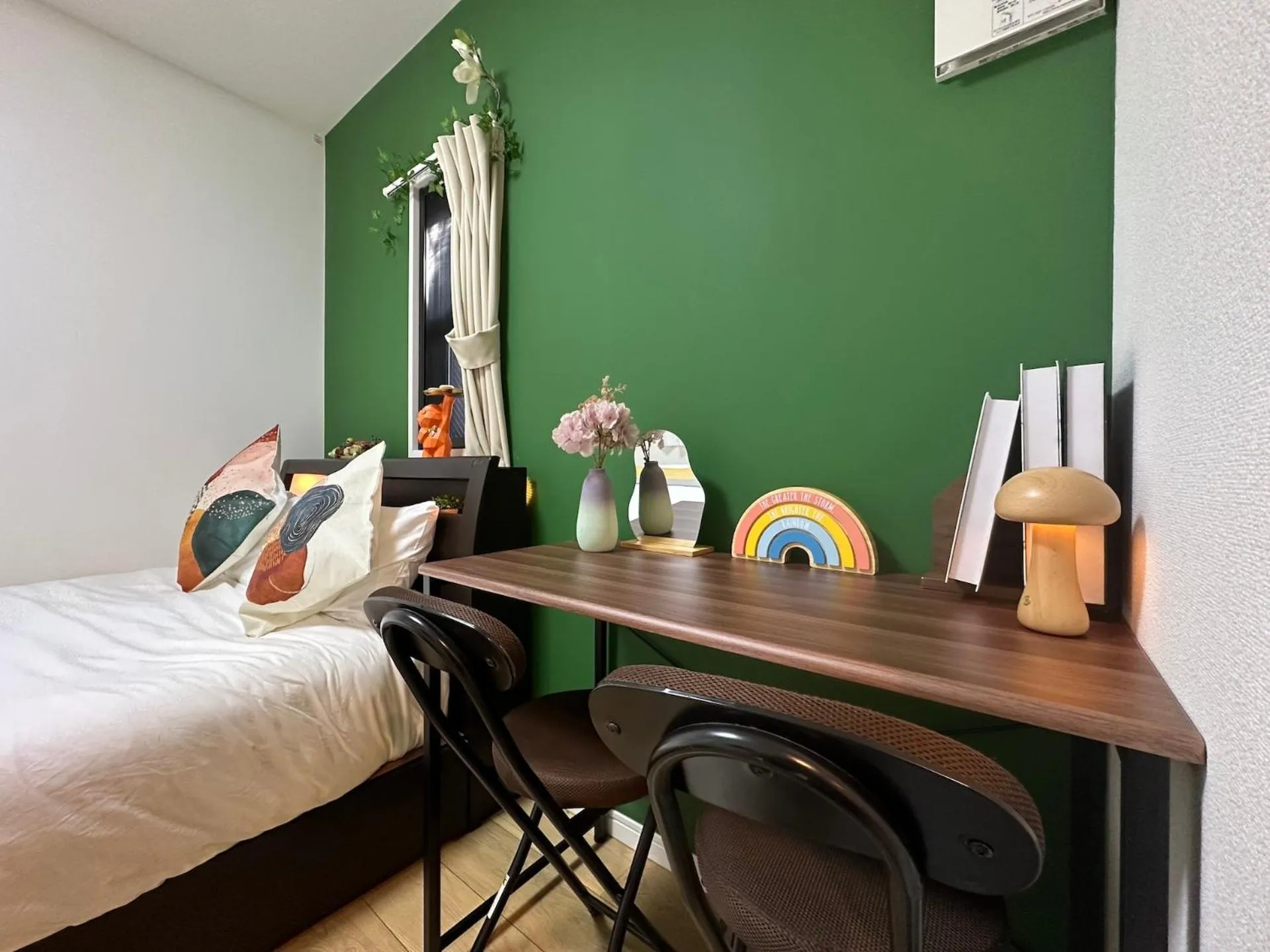 Bed in nestay inn tokyo kagurazaka