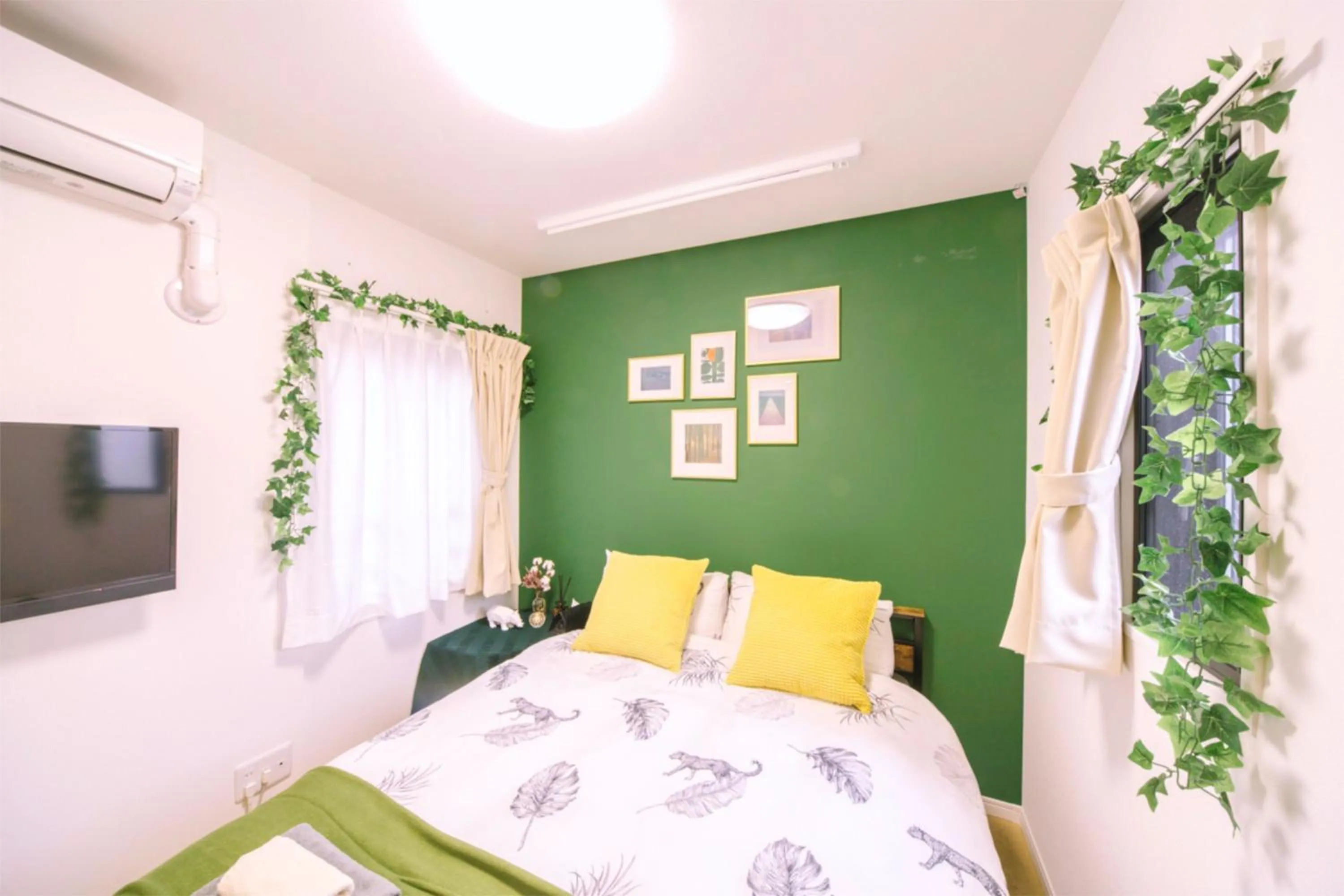 Bed in nestay inn tokyo kagurazaka