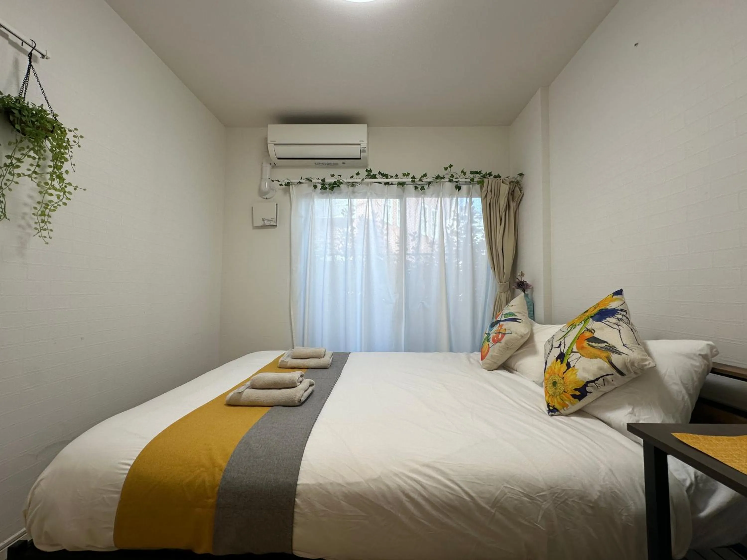 Bed in nestay inn tokyo kagurazaka