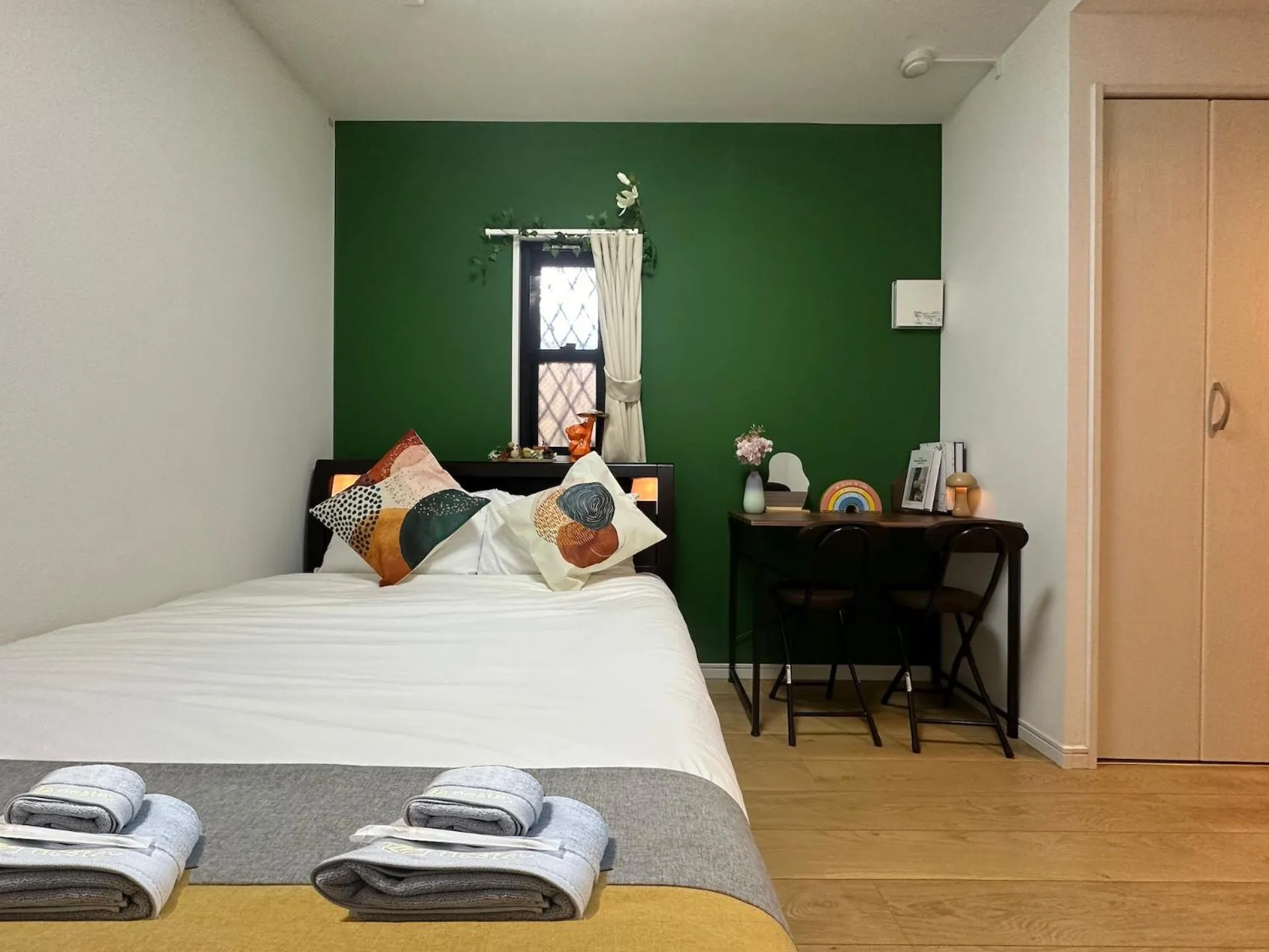 Bed in nestay inn tokyo kagurazaka