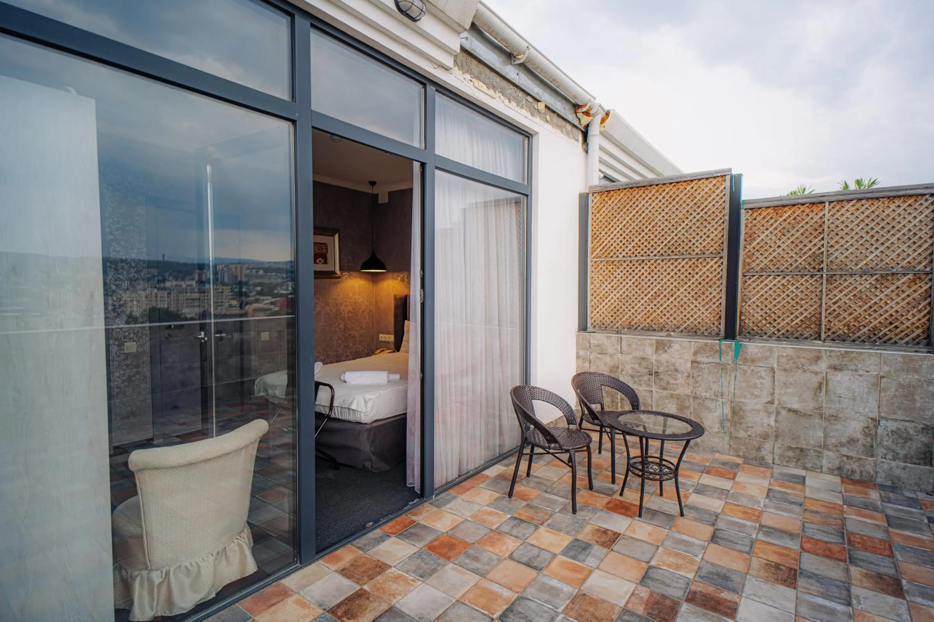 Balcony/Terrace in Hotel Day Inn