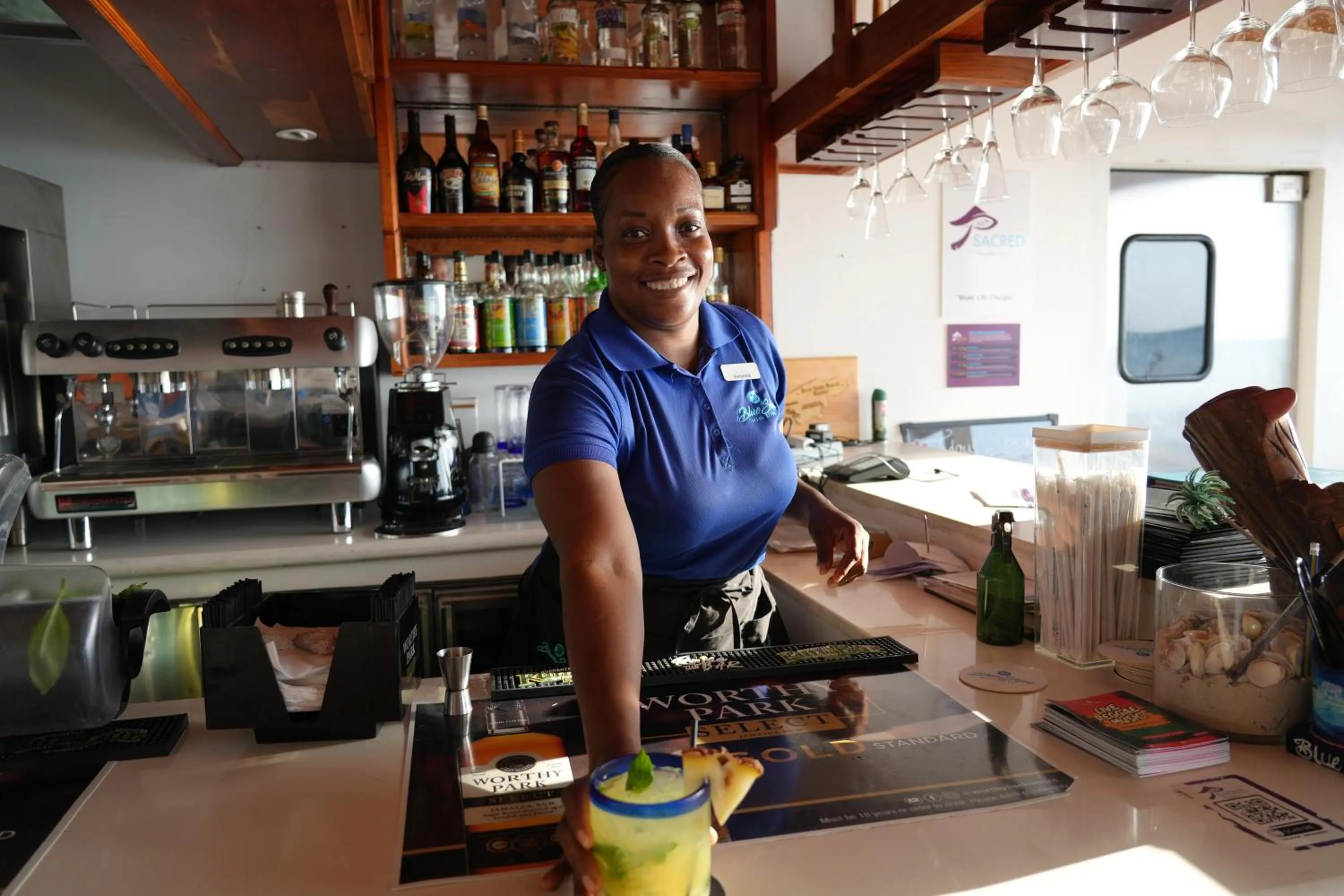 Staff in Blue Skies Beach Resort