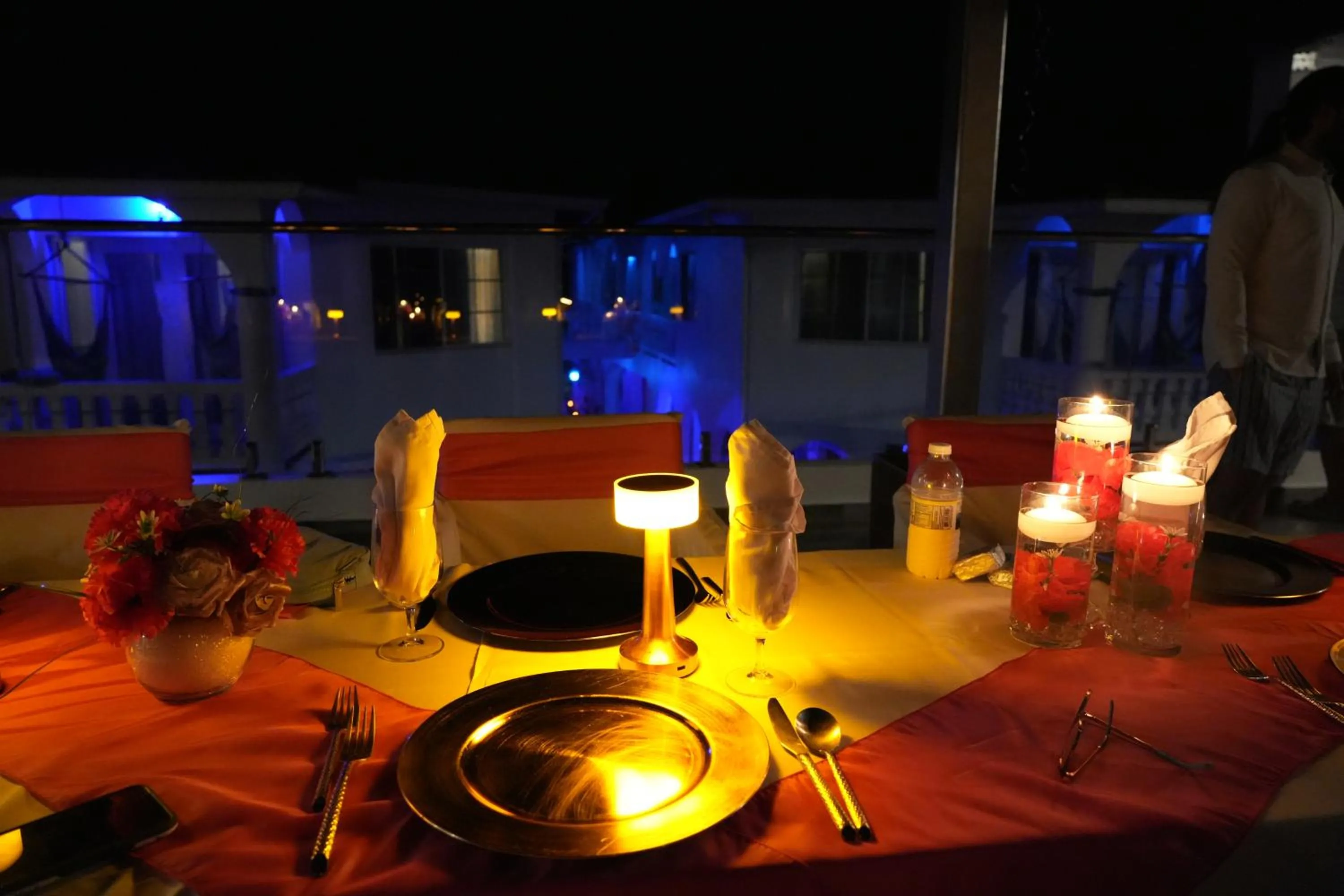 Night in Blue Skies Beach Resort