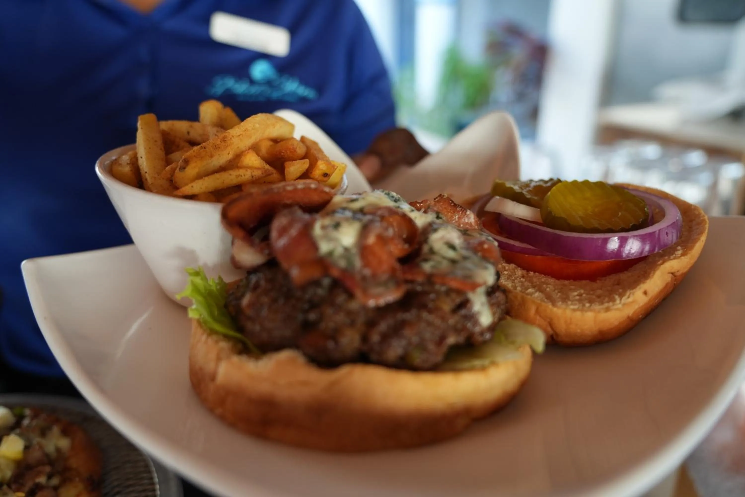 Food in Blue Skies Beach Resort