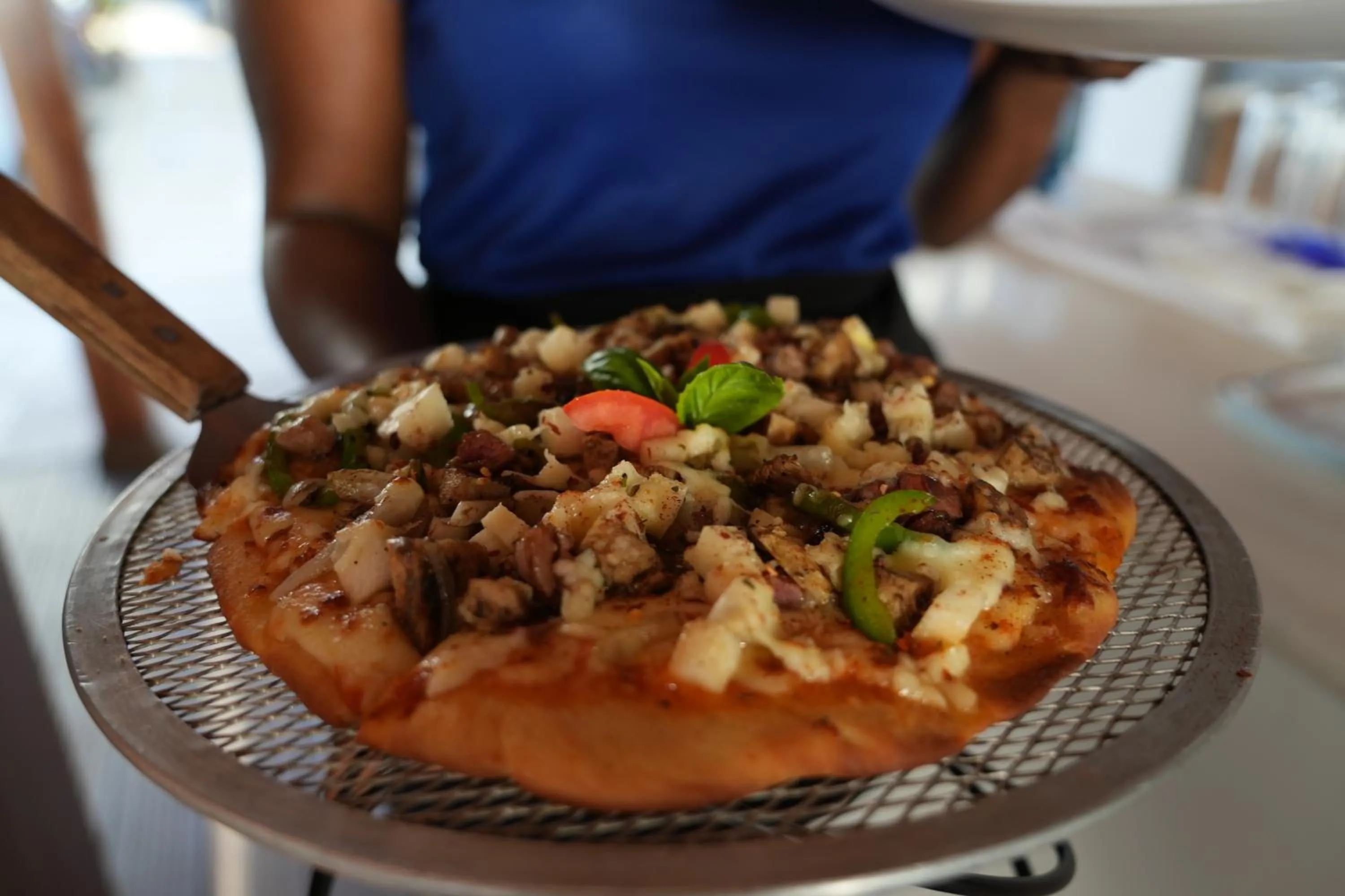 Food in Blue Skies Beach Resort