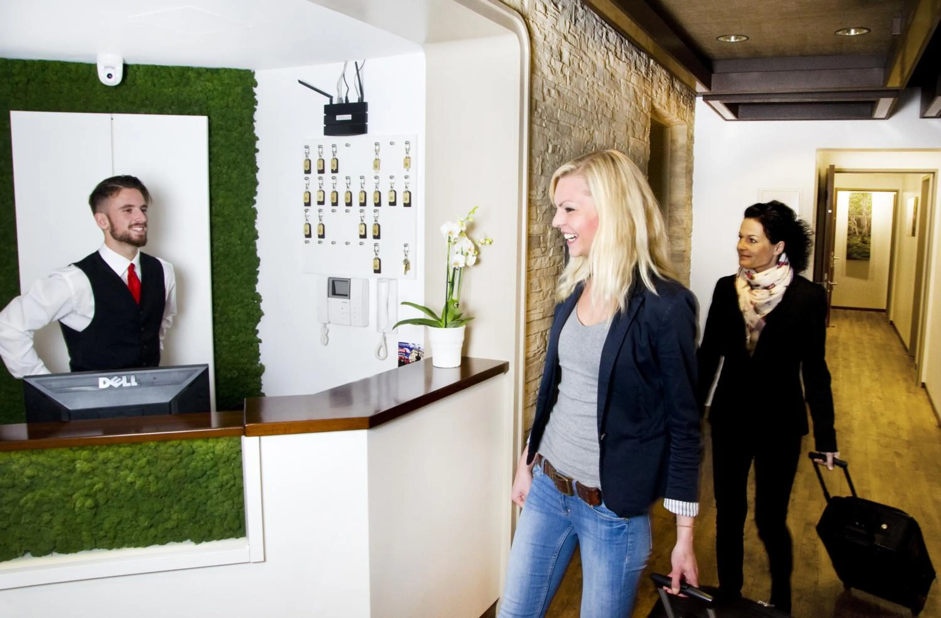 Lobby or reception in Sonnenhof