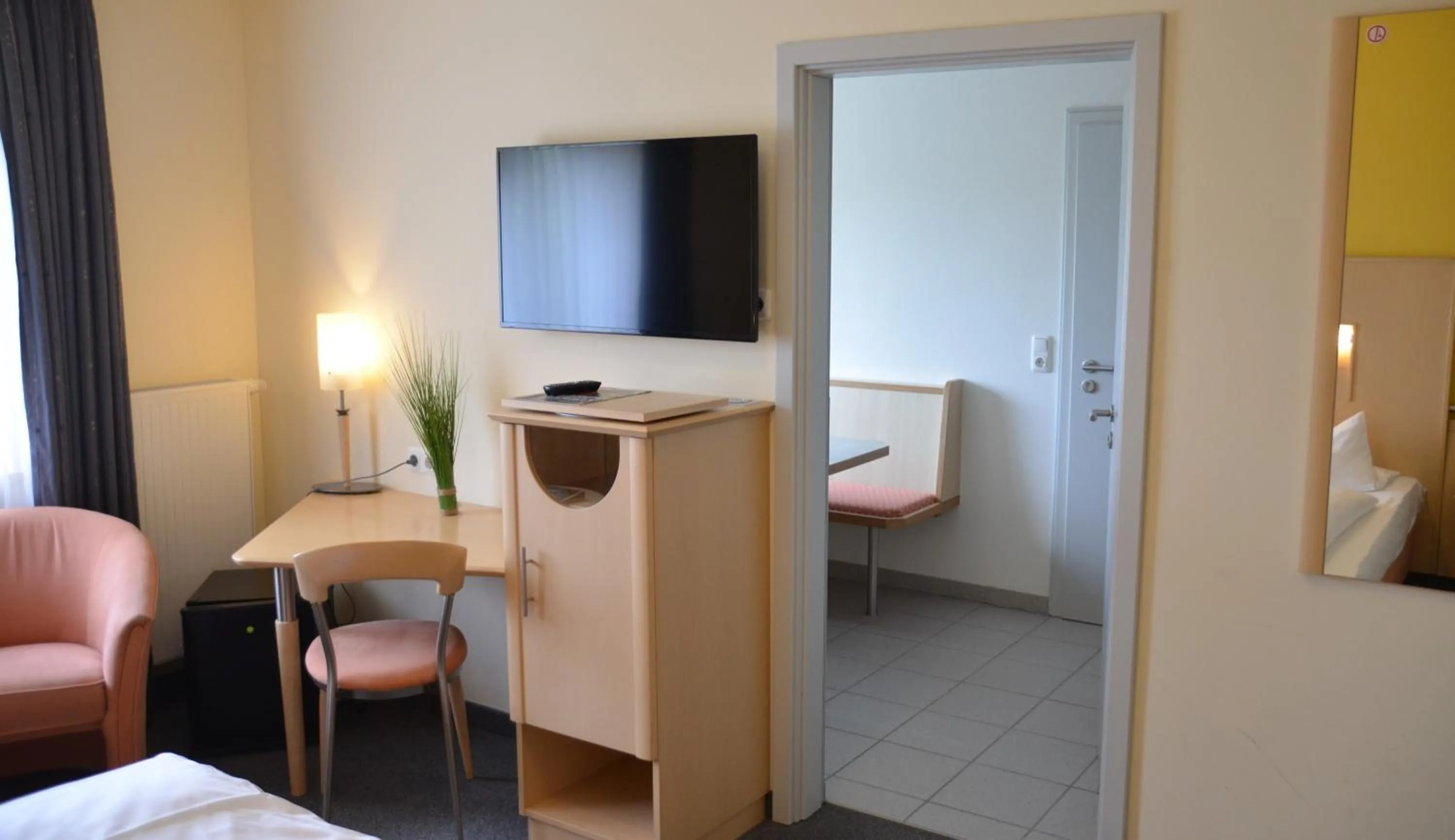 Bed in Hotel Bergwirt