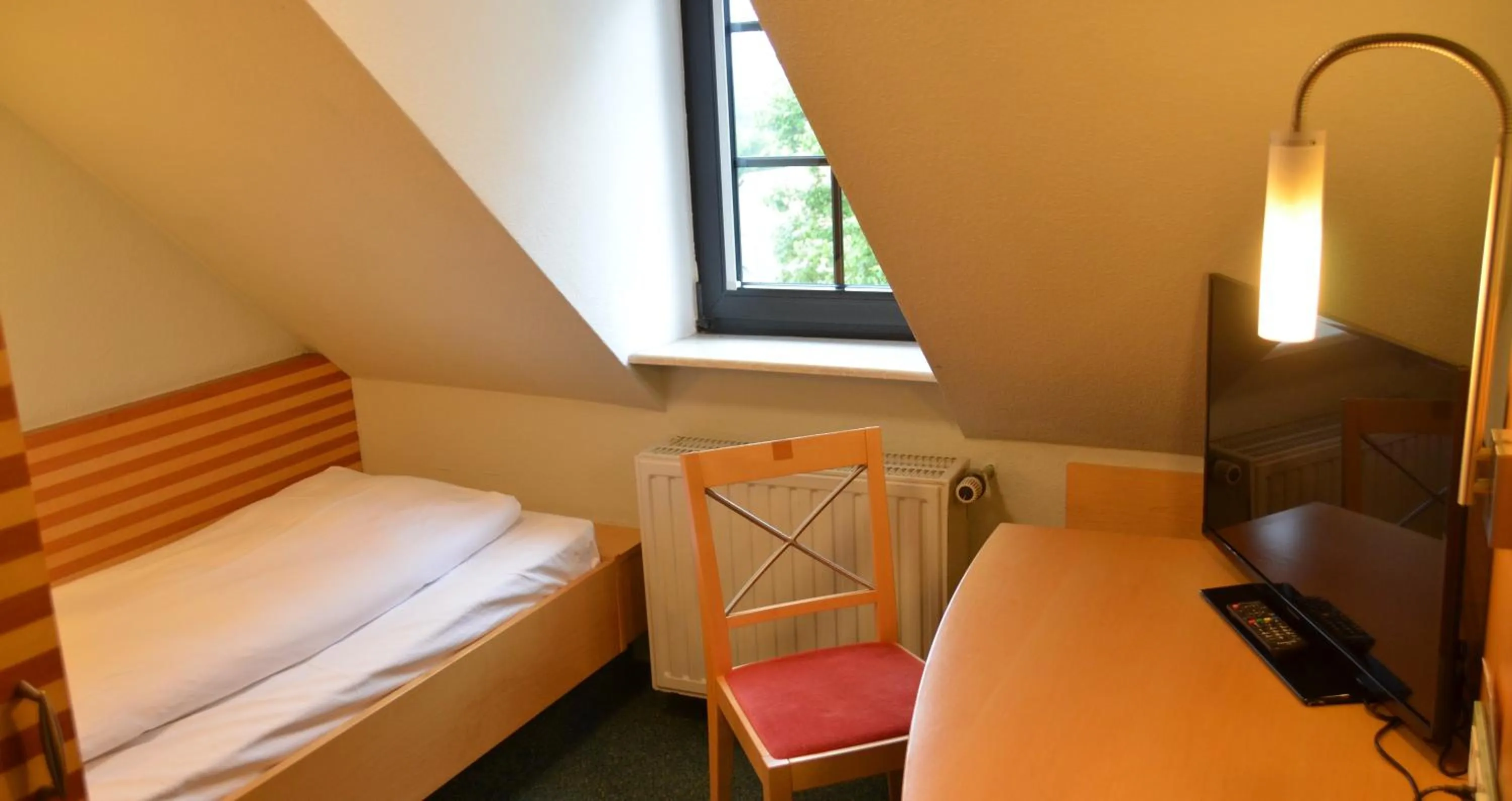 Bed in Hotel Bergwirt