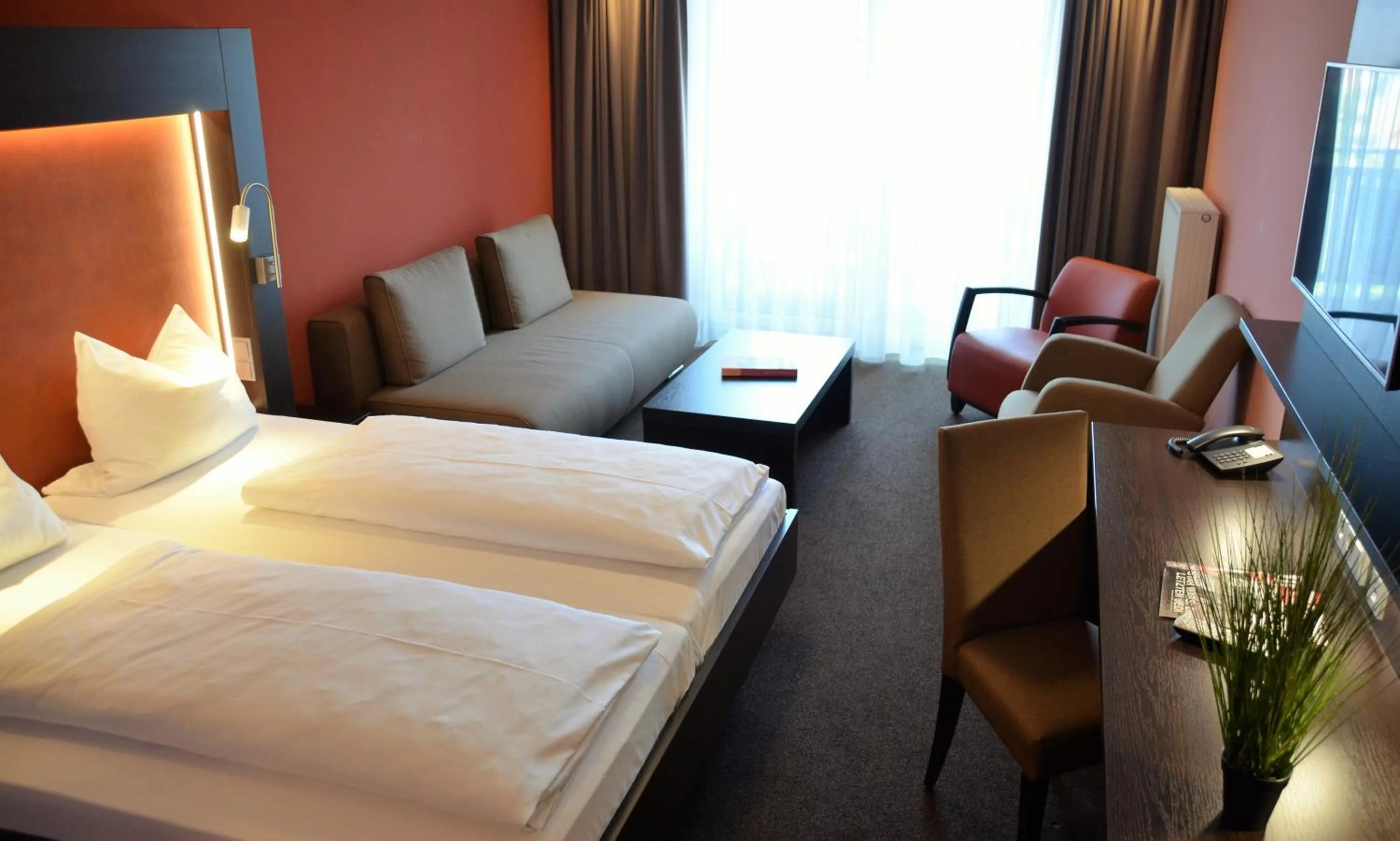 Photo of the whole room, Bed in Hotel Bergwirt