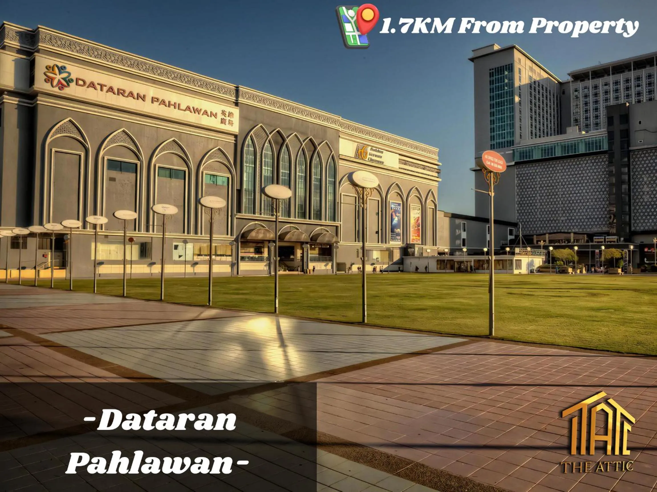 Nearby landmark in Attic Home Melaka Imperio Residence & Jonker