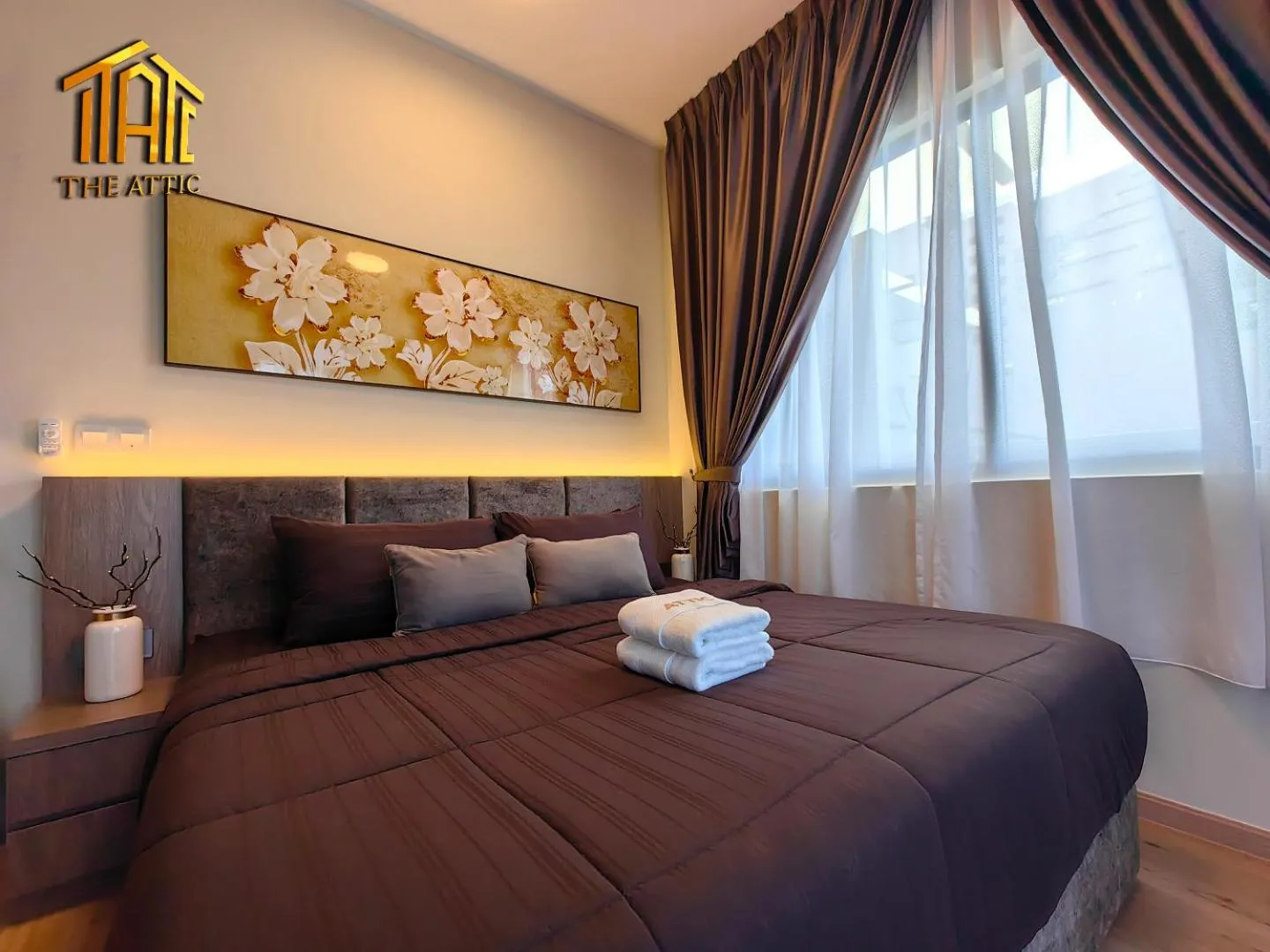 Bed in Attic Home Melaka Imperio Residence & Jonker