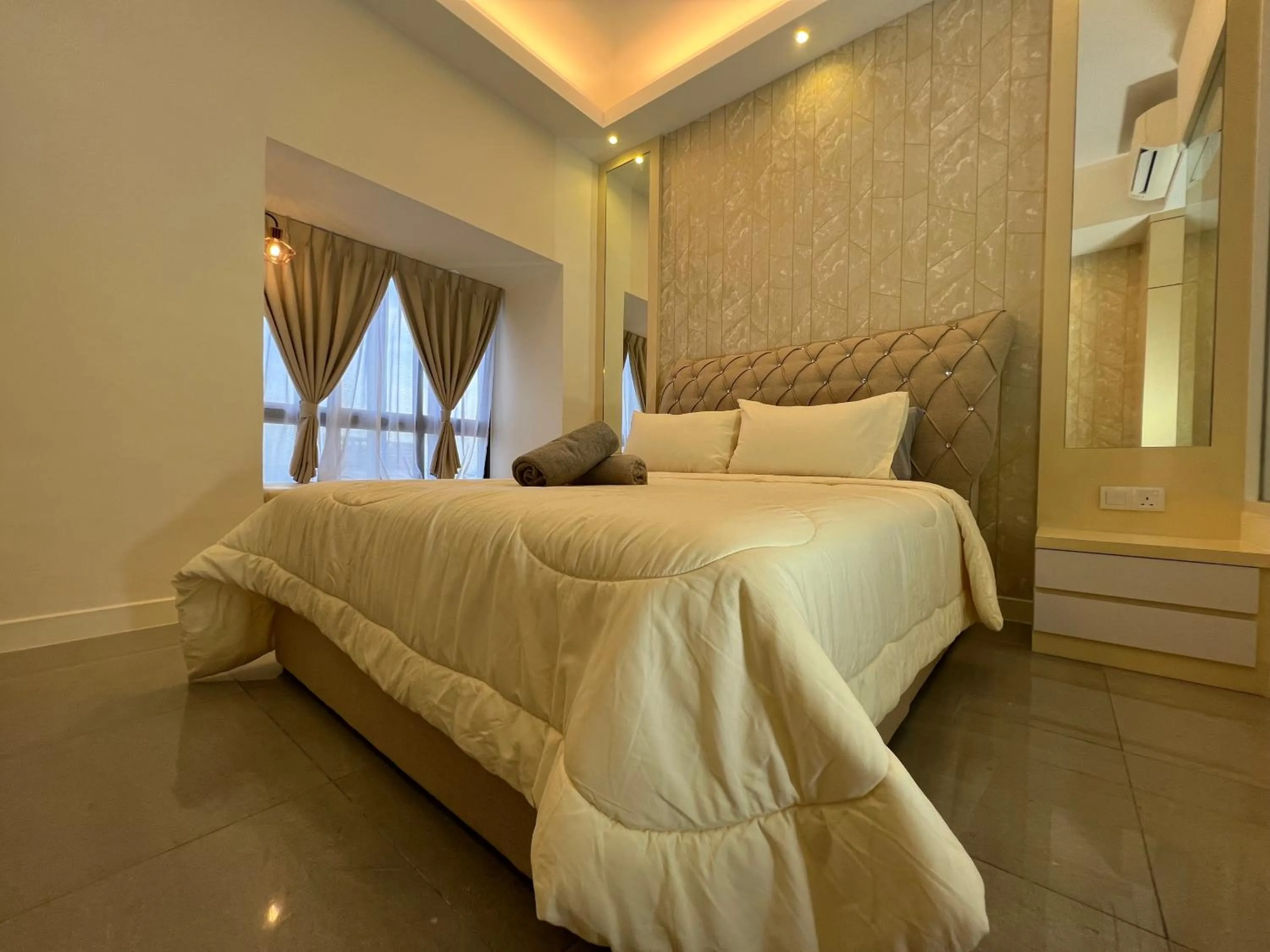 Bed in Attic Home Melaka Imperio Residence & Jonker