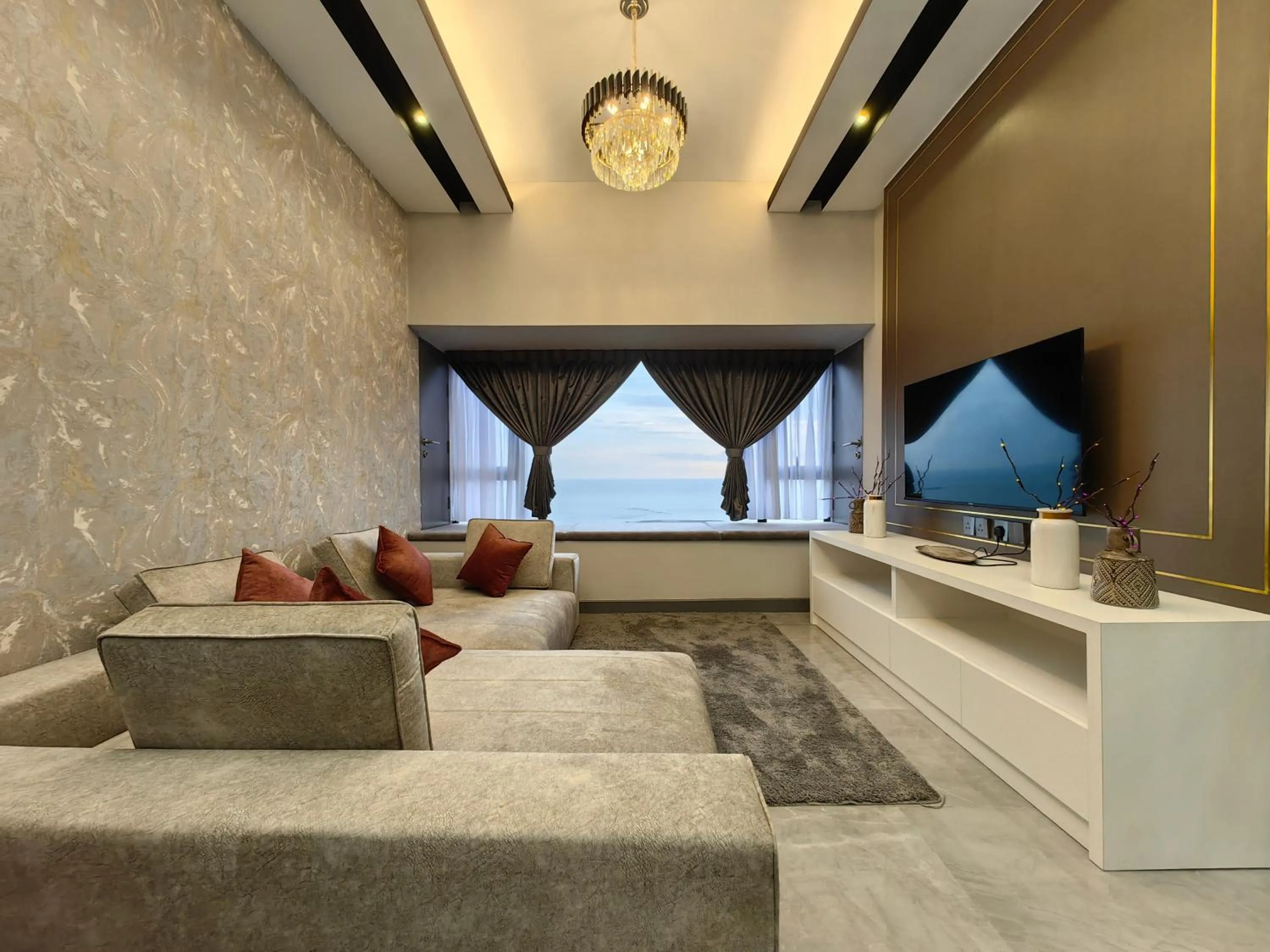 TV and multimedia in Attic Home Melaka Imperio Residence & Jonker