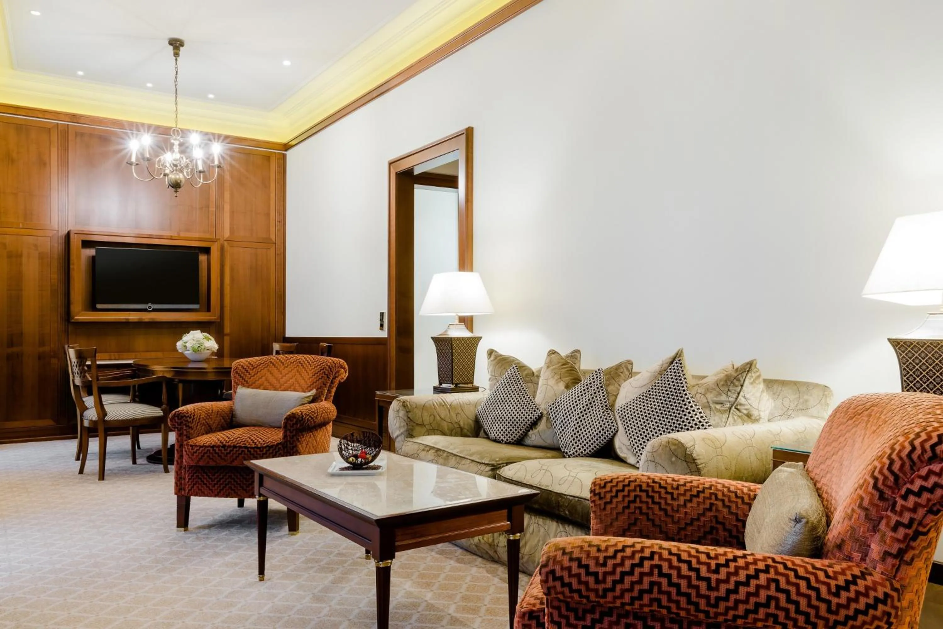 Living room in Excelsior Hotel Ernst am Dom