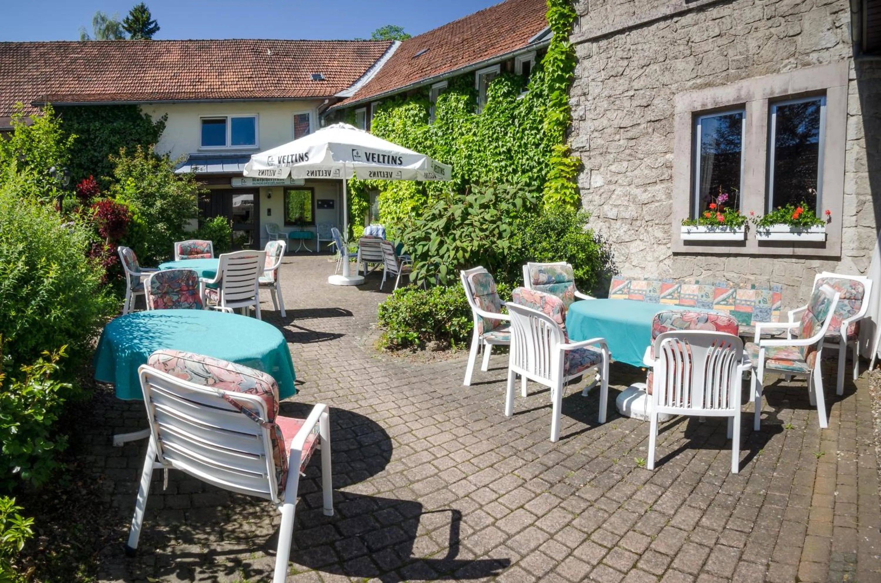 Patio in Westfalenhof Garni