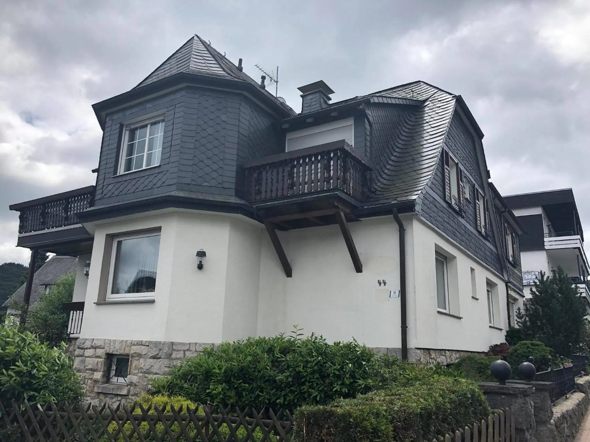 Property building in Sevda's Hotel Garni Weinforth