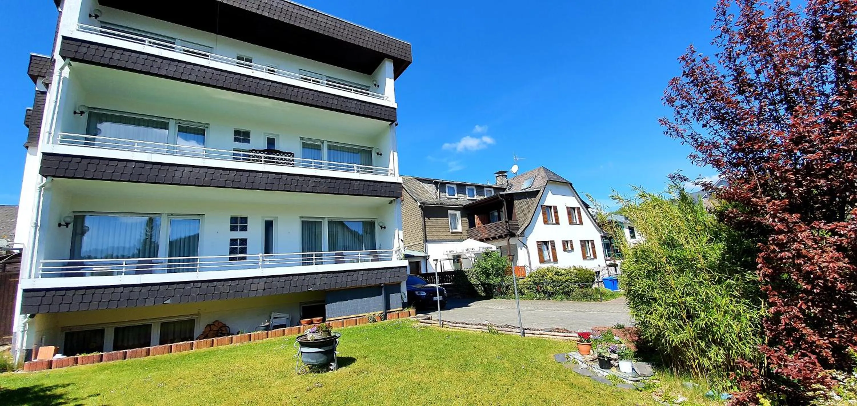 Property building in Sevda's Hotel Garni Weinforth