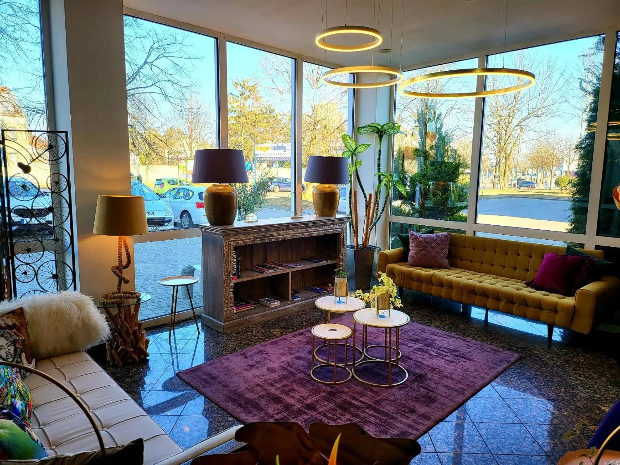 Lobby or reception in QU Hotel Augsburg Lobby or reception in QU Hotel Augsburg