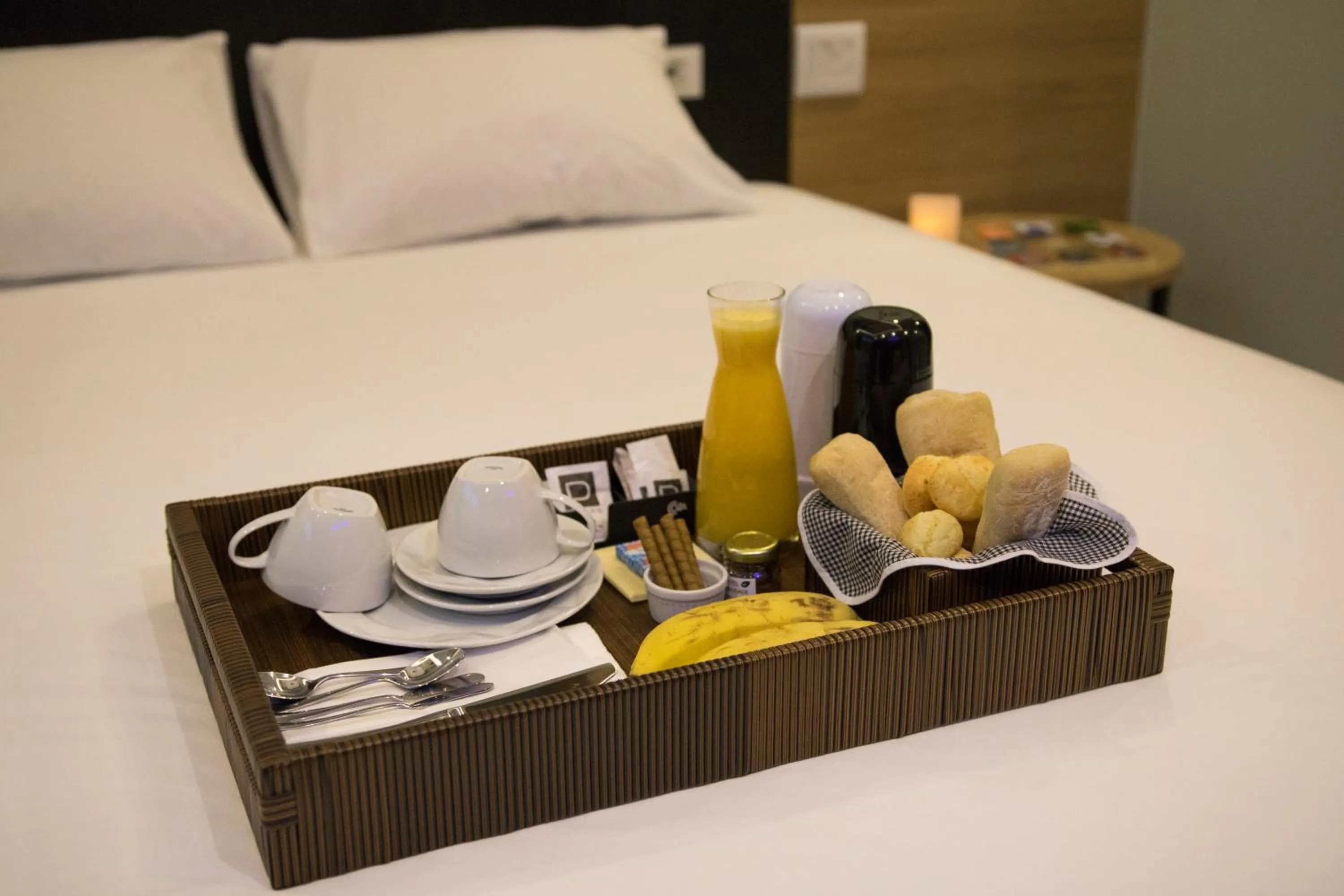 Food and drinks, Bed in Drops Motel Brasília