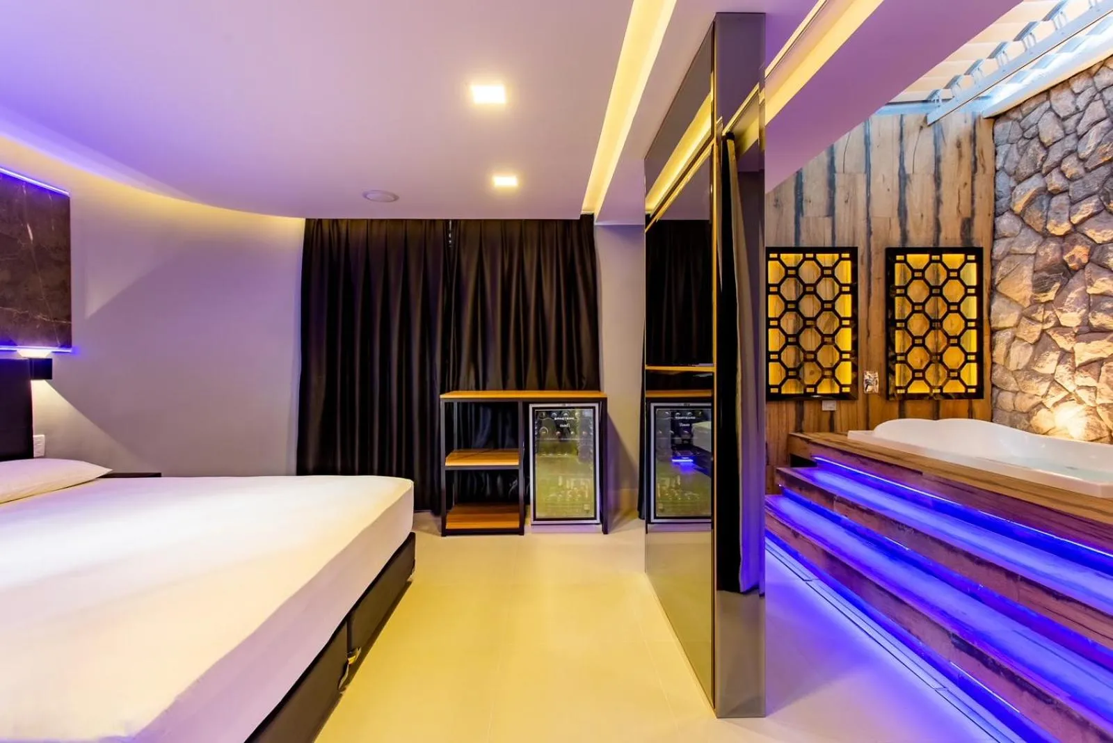 Photo of the whole room, Bed in Drops Motel Brasília