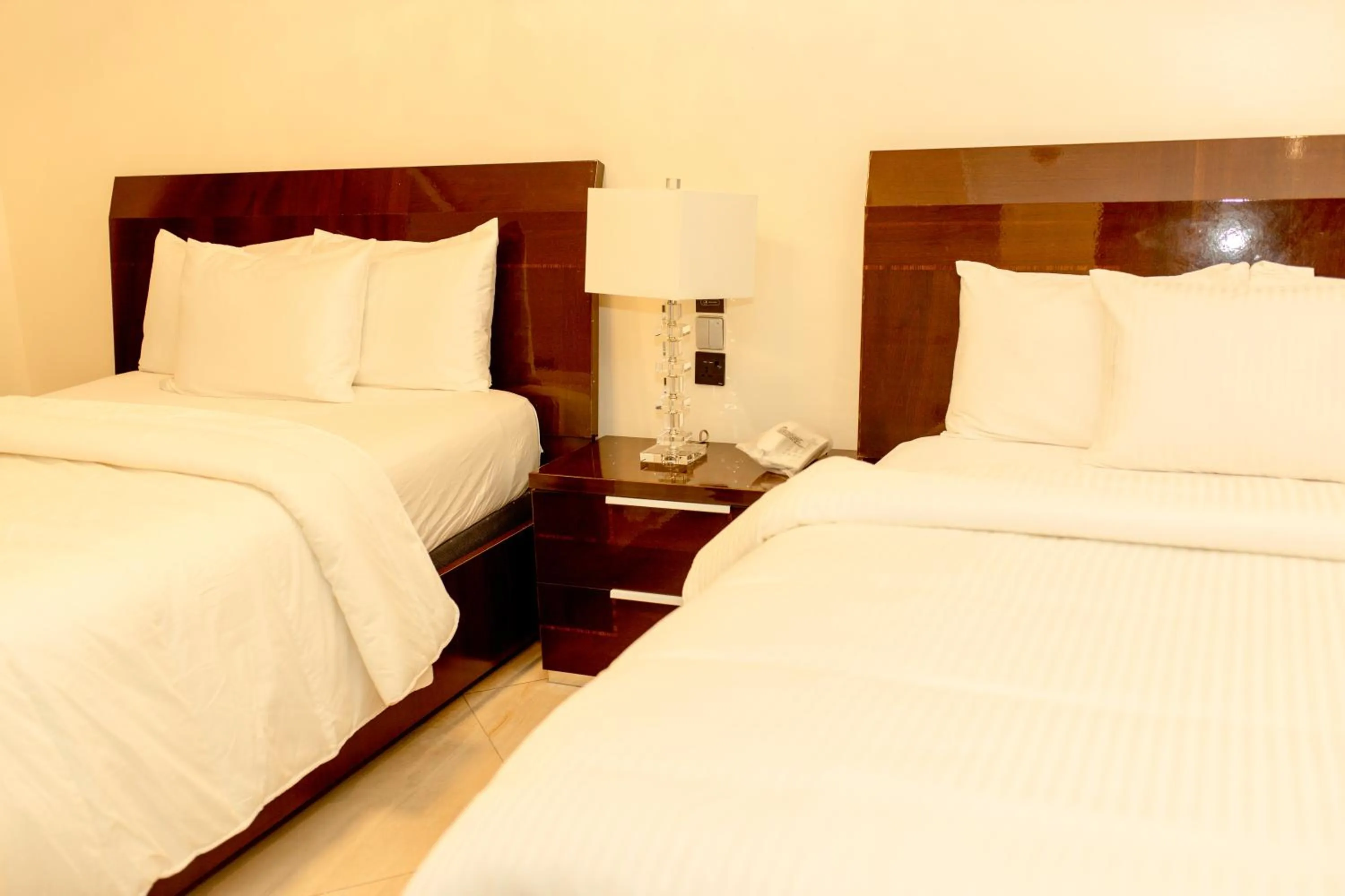 Bed in Medallion Hotels