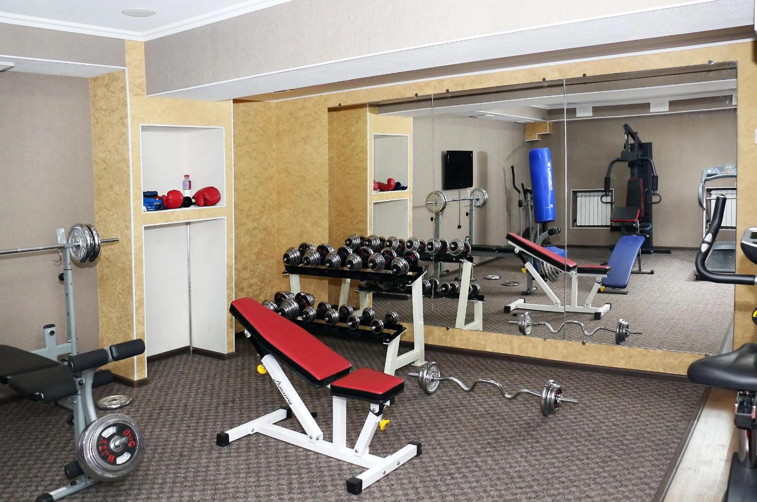 Fitness centre/facilities in Onyx Hotel Bishkek