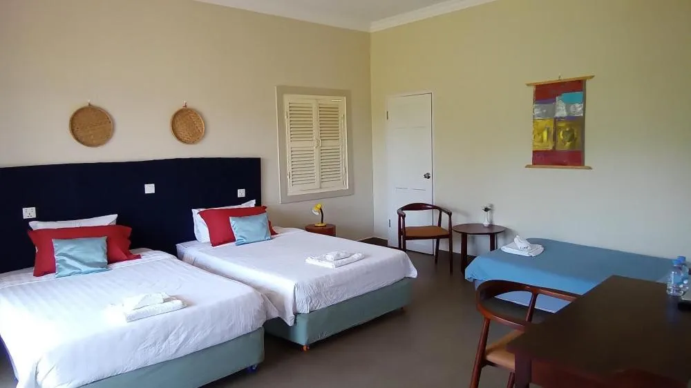 Bedroom, Bed in Koh Ker Hotel and Restaurant