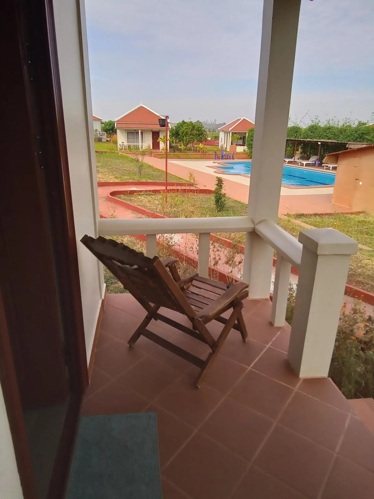 Balcony/Terrace in Koh Ker Hotel and Restaurant