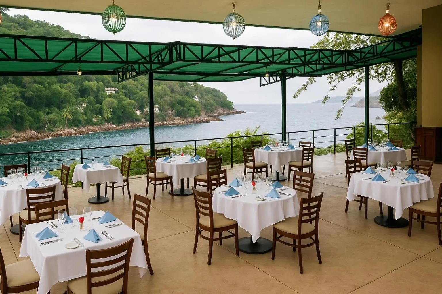 Restaurant/places to eat in South Shore Villa Armonia Luxury Boutique