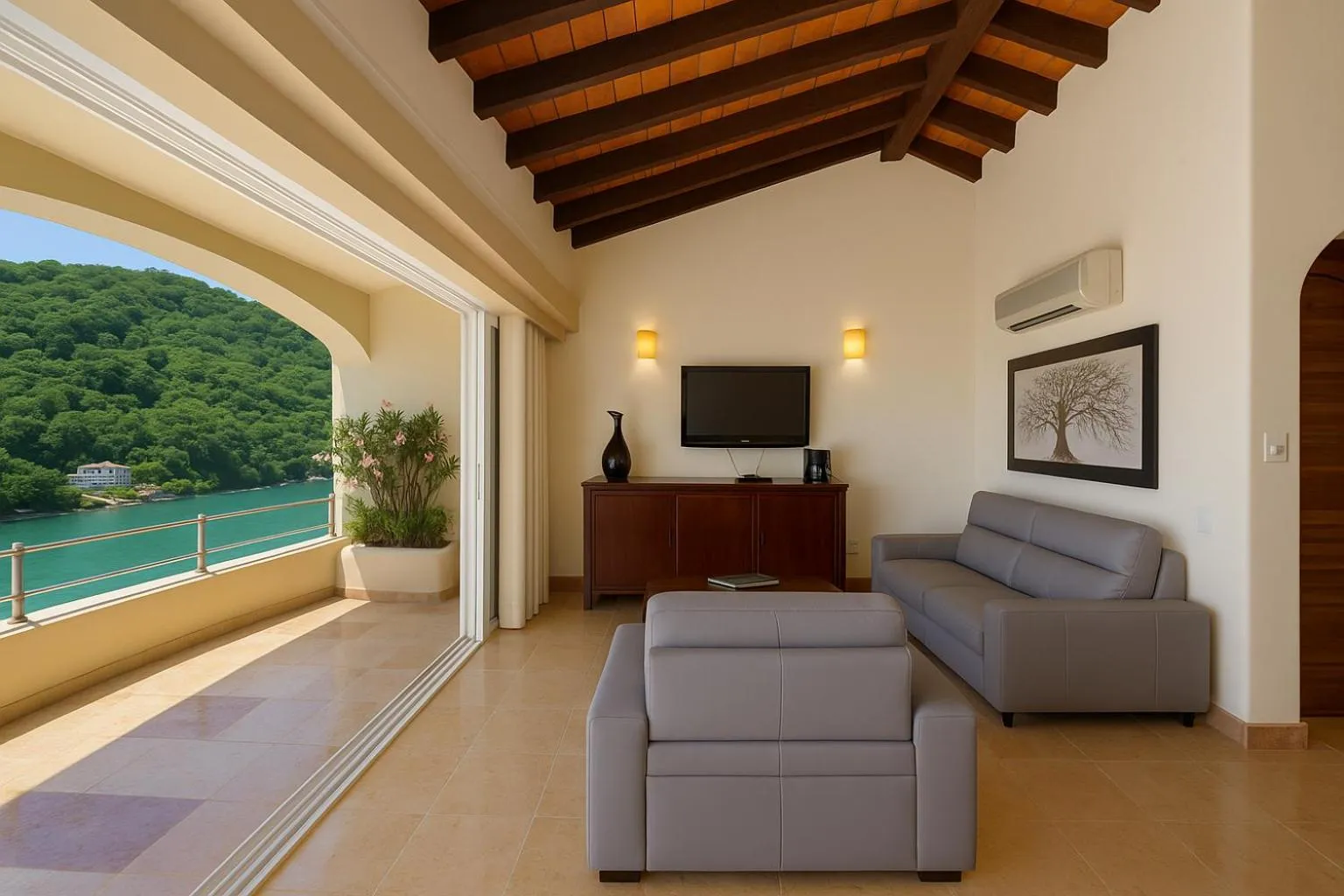 Natural landscape in South Shore Villa Armonia Luxury Boutique