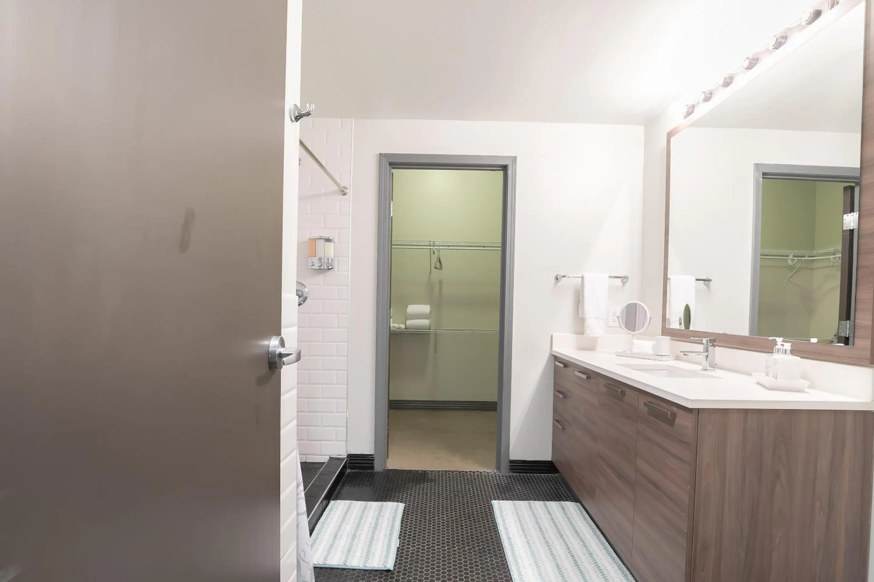 Shower in Luxury Downtown Dallas Stay by Amyfinehouse