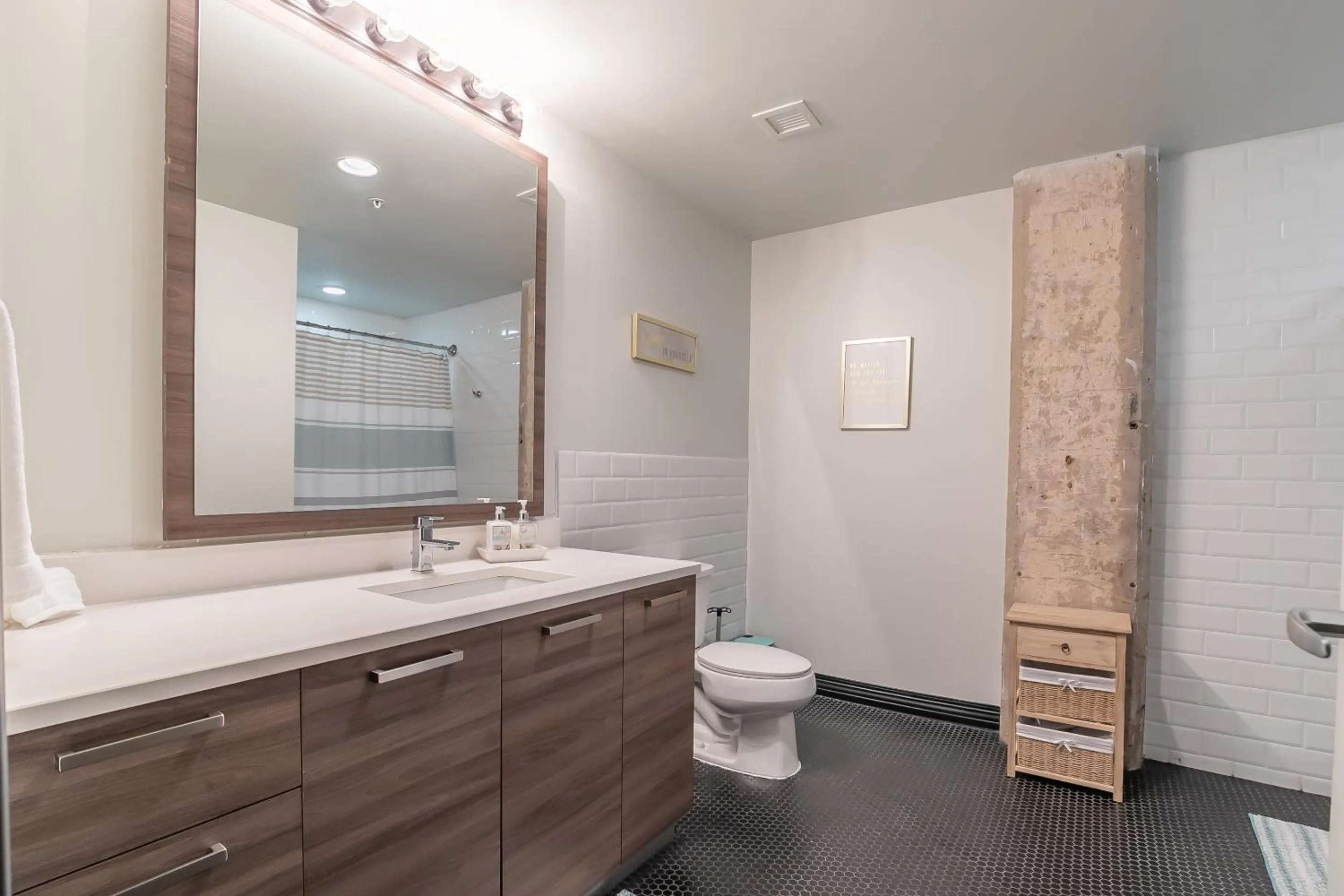 Shower in Luxury Downtown Dallas Stay by Amyfinehouse