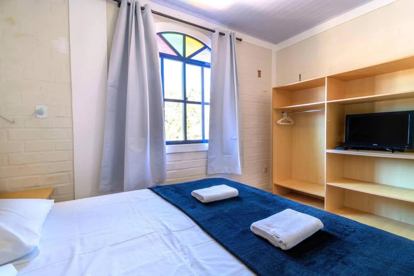 Bed in Pousada Maré de Lua