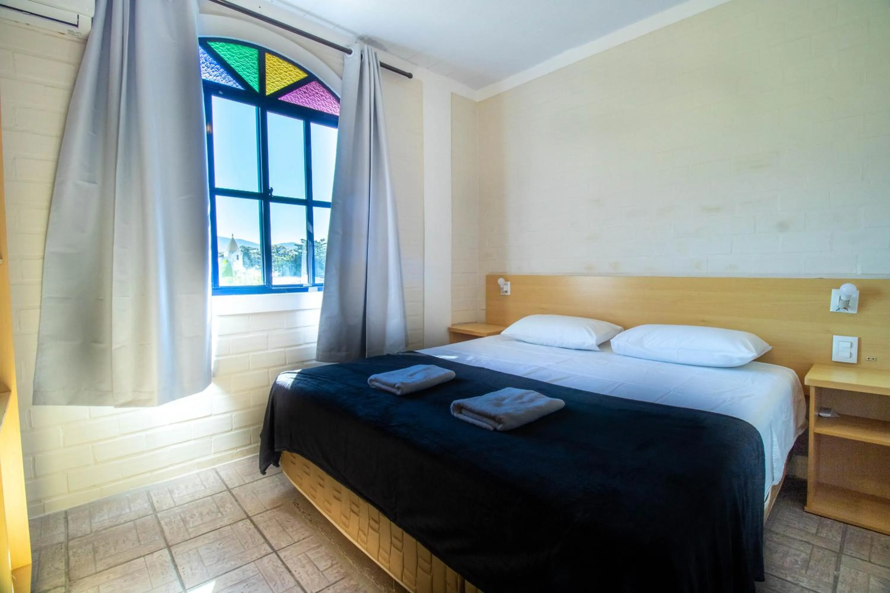 Bedroom, Bed in Pousada Maré de Lua