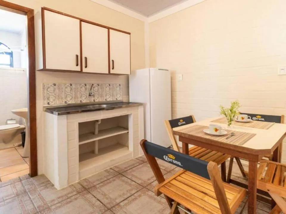 Living room in Pousada Maré de Lua